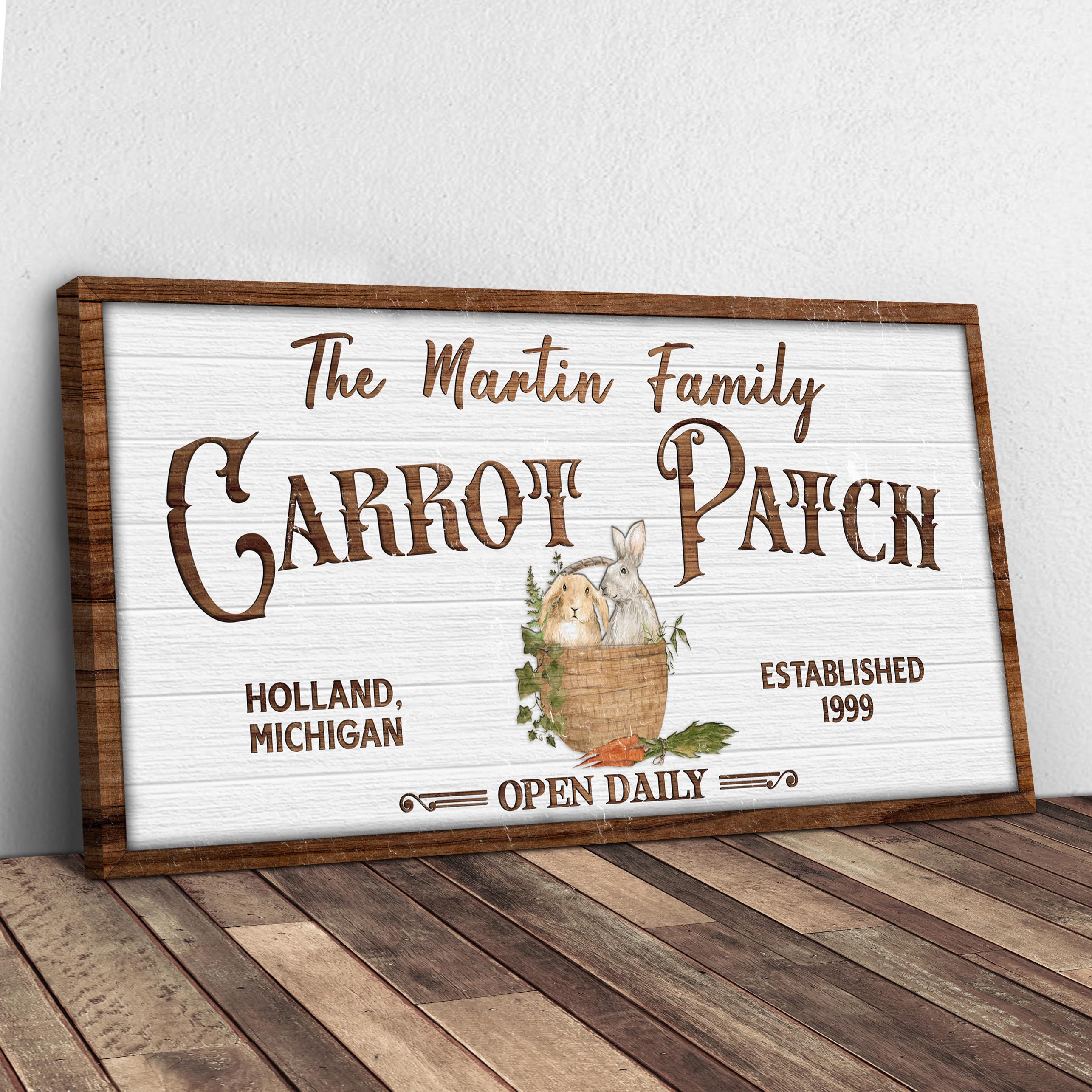 Carrot Patch Easter Sign III on sale at MyriadMart