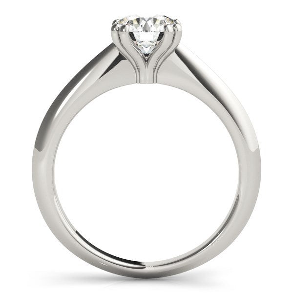 14k White Gold Double Prong Set Solitaire Diamond Engagement Ring 1 cttw on sale at MyriadMart