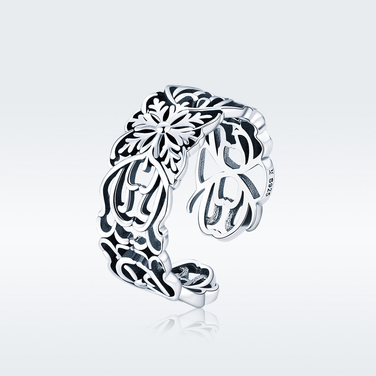 S925 Sterling Silver 0.8cm Width Ring on sale at MyriadMart