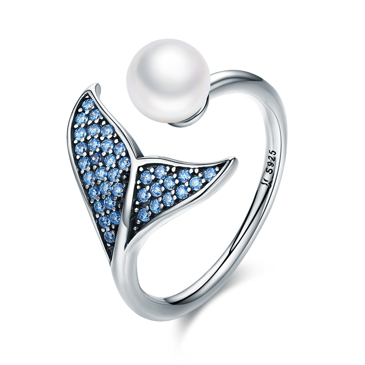 S925 Sterling Silver Ring with Unique Design on sale at MyriadMart