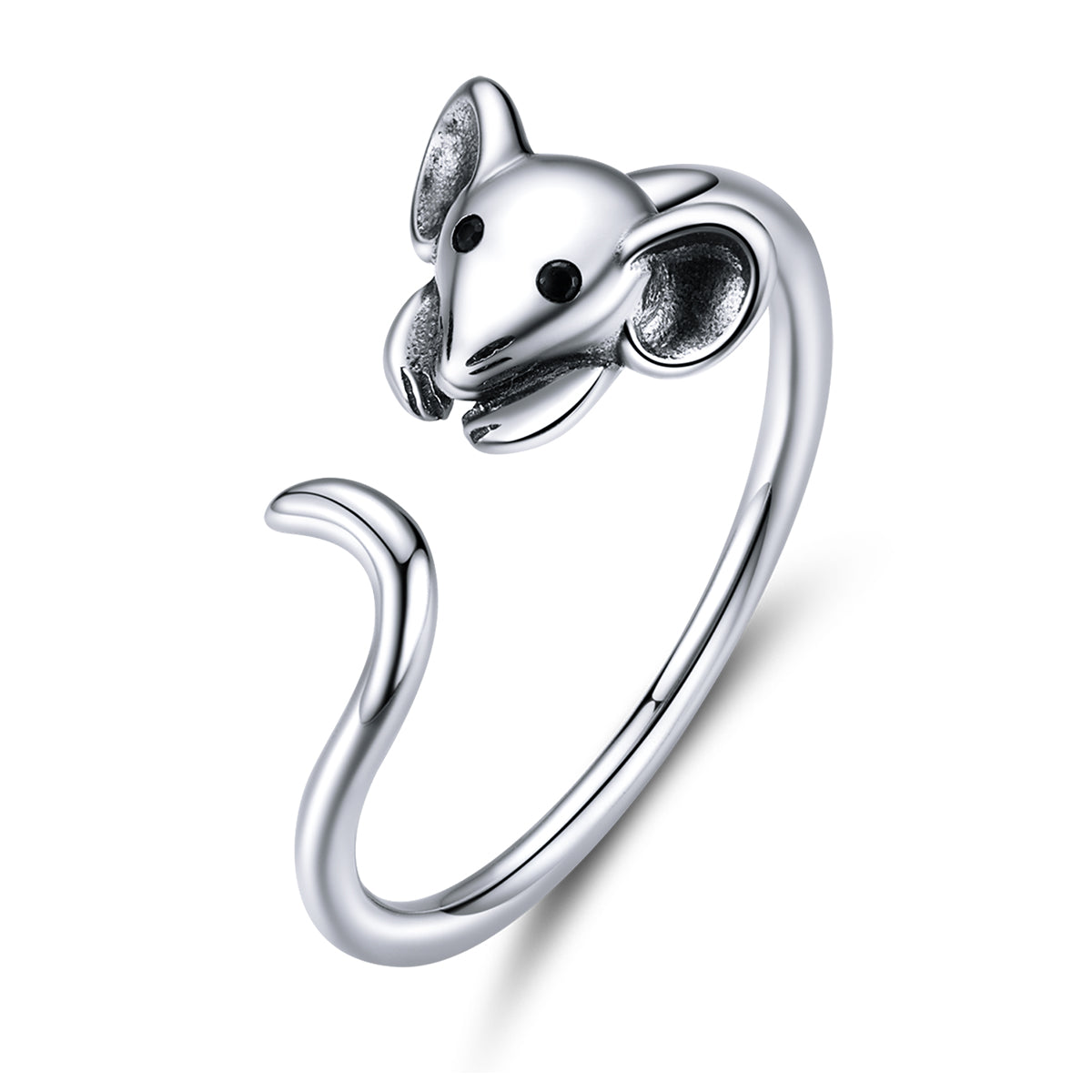 S925 Oxidized Silver Ring on sale at MyriadMart