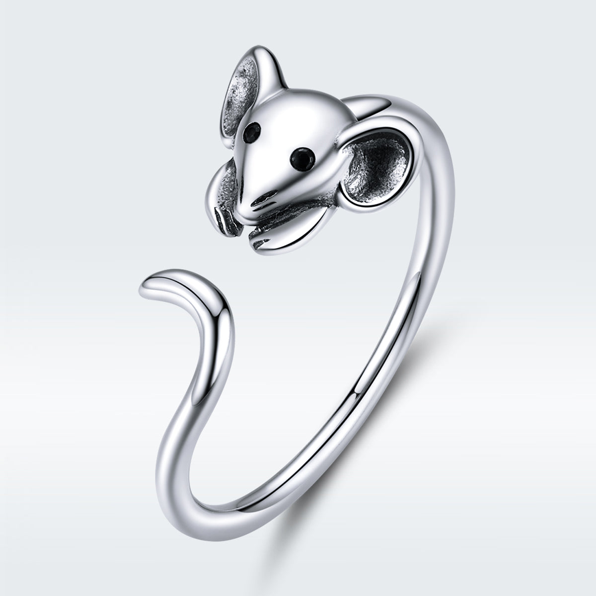 S925 Oxidized Silver Ring on sale at MyriadMart