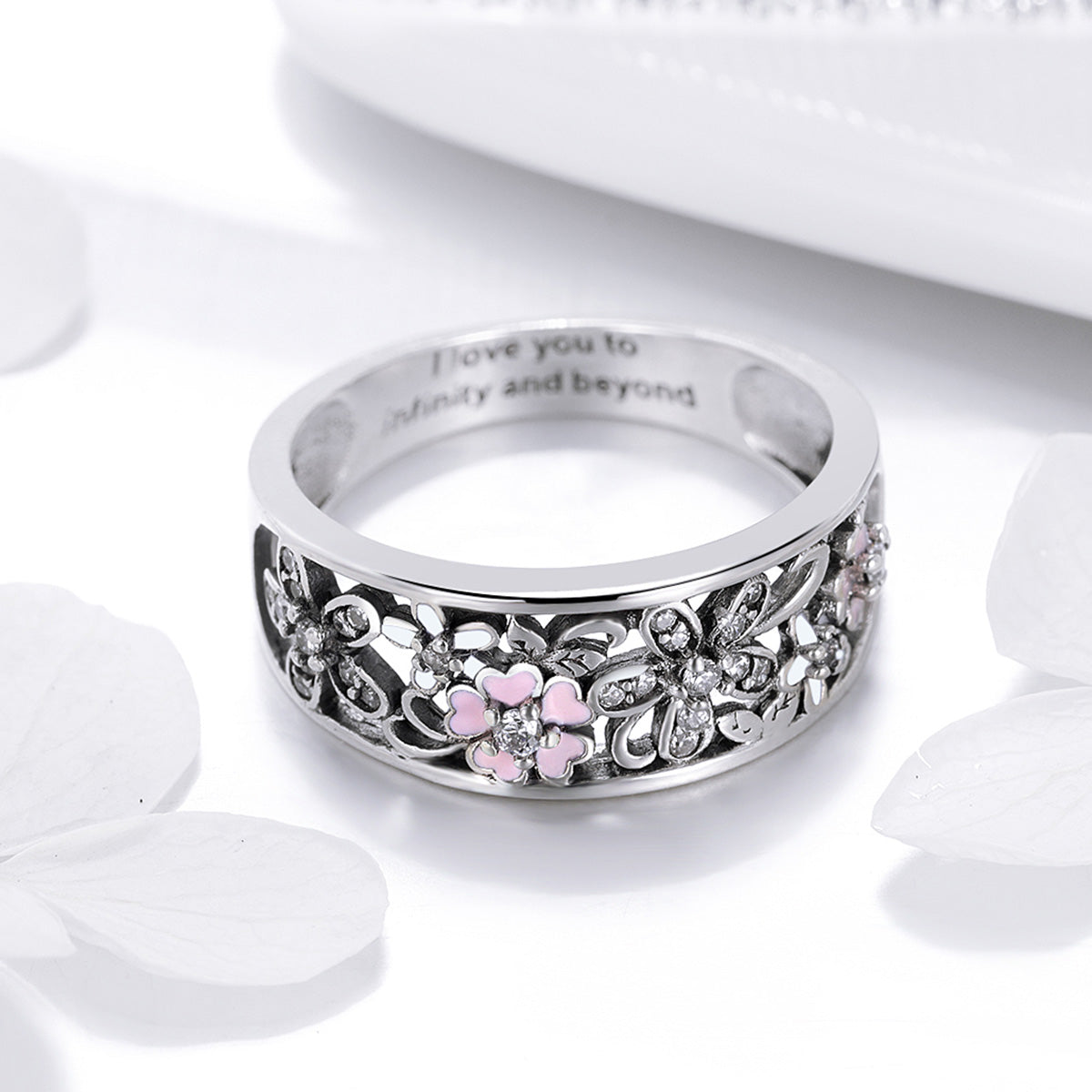 S925 Sterling Silver Ring Size 6.0 on sale at MyriadMart