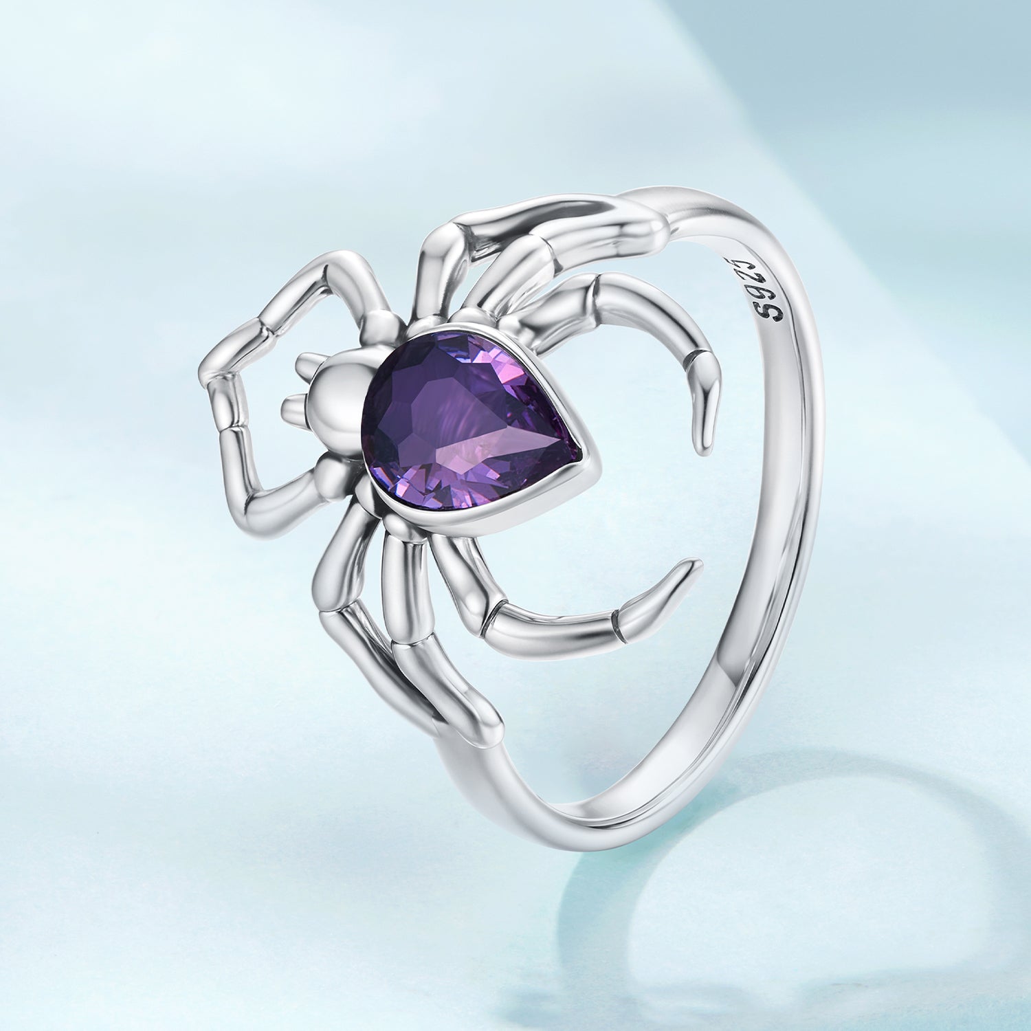 925 Sterling Silver Pavé Setting CZ Ring for Women Size 6.0 on sale at MyriadMart