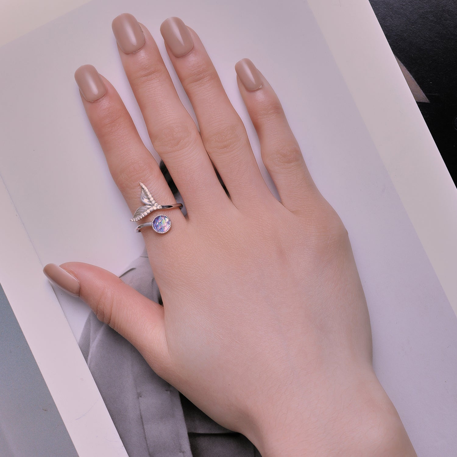S925 Sterling Silver Pavé Setting CZ Ring for Women on sale at MyriadMart
