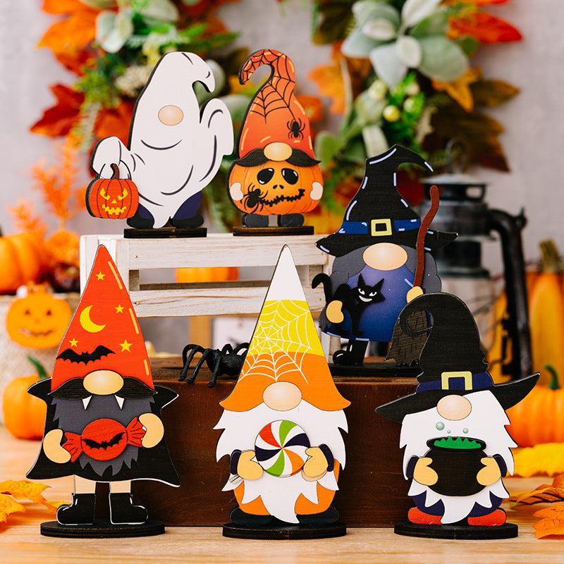 Assorted 2-Piece Halloween Element Ornaments - MyriadMart