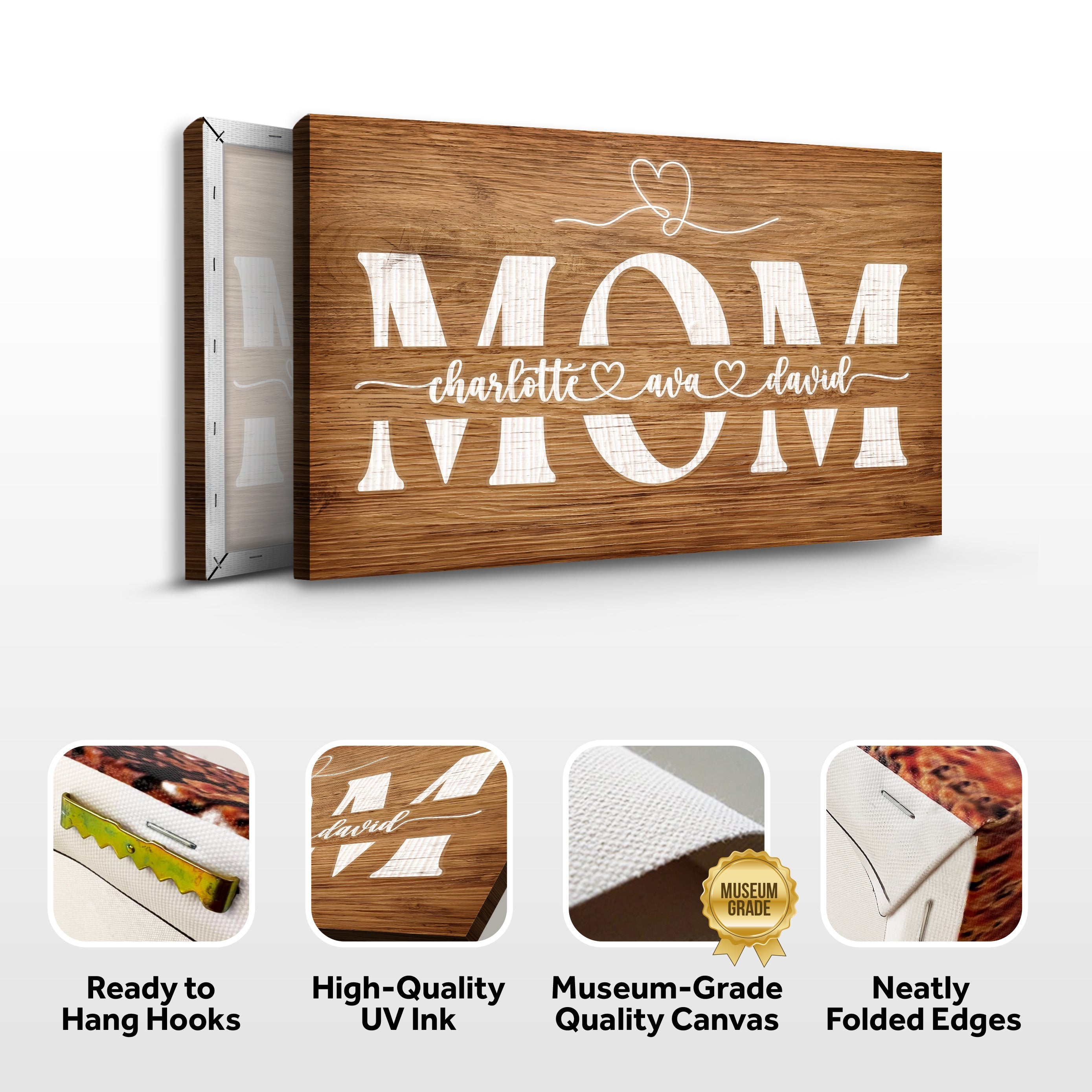 Mother's Day Wood Sign on sale at MyriadMart