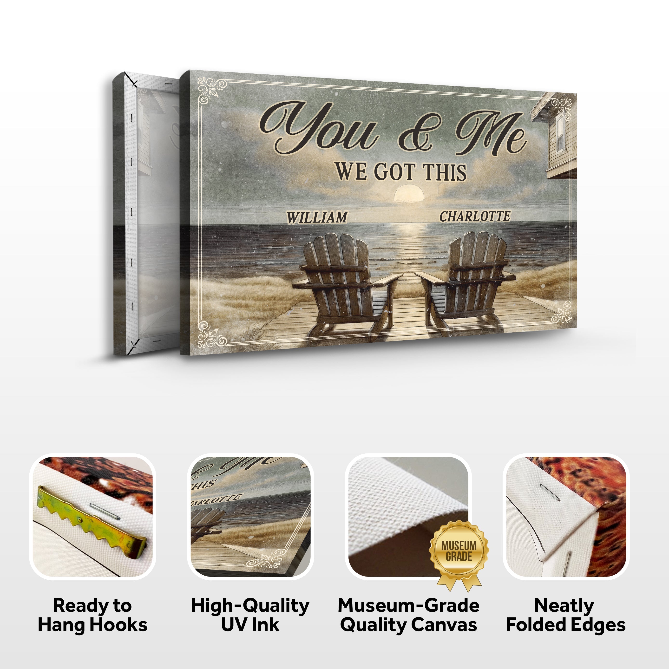 Ranch House Porch Themed We Got This Couple Sign on sale at MyriadMart