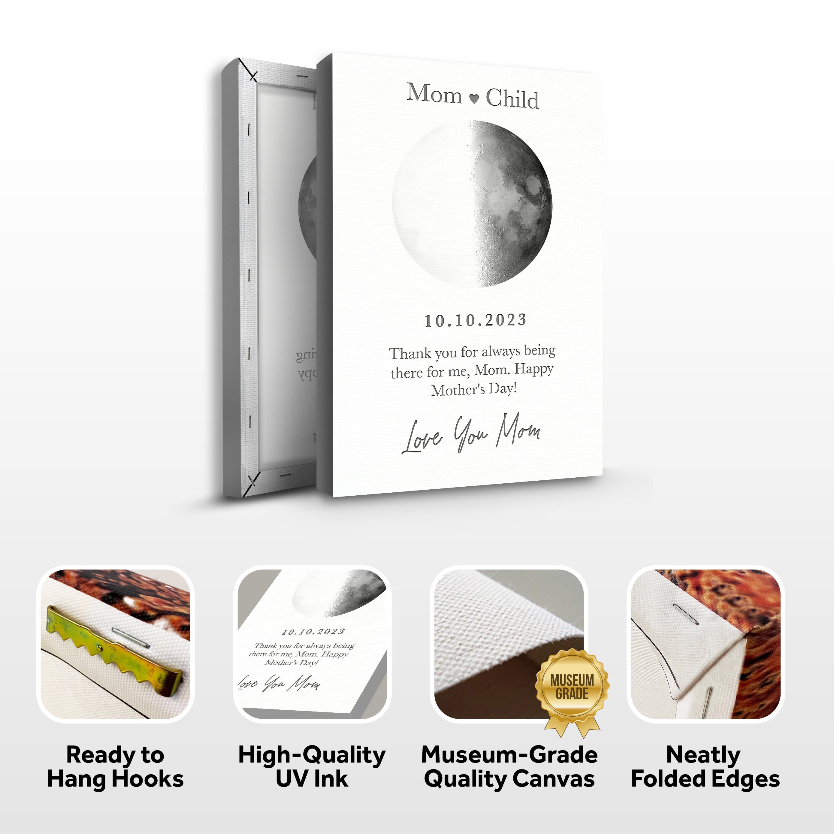 Mother's Day Sign Moon Phase on sale at MyriadMart