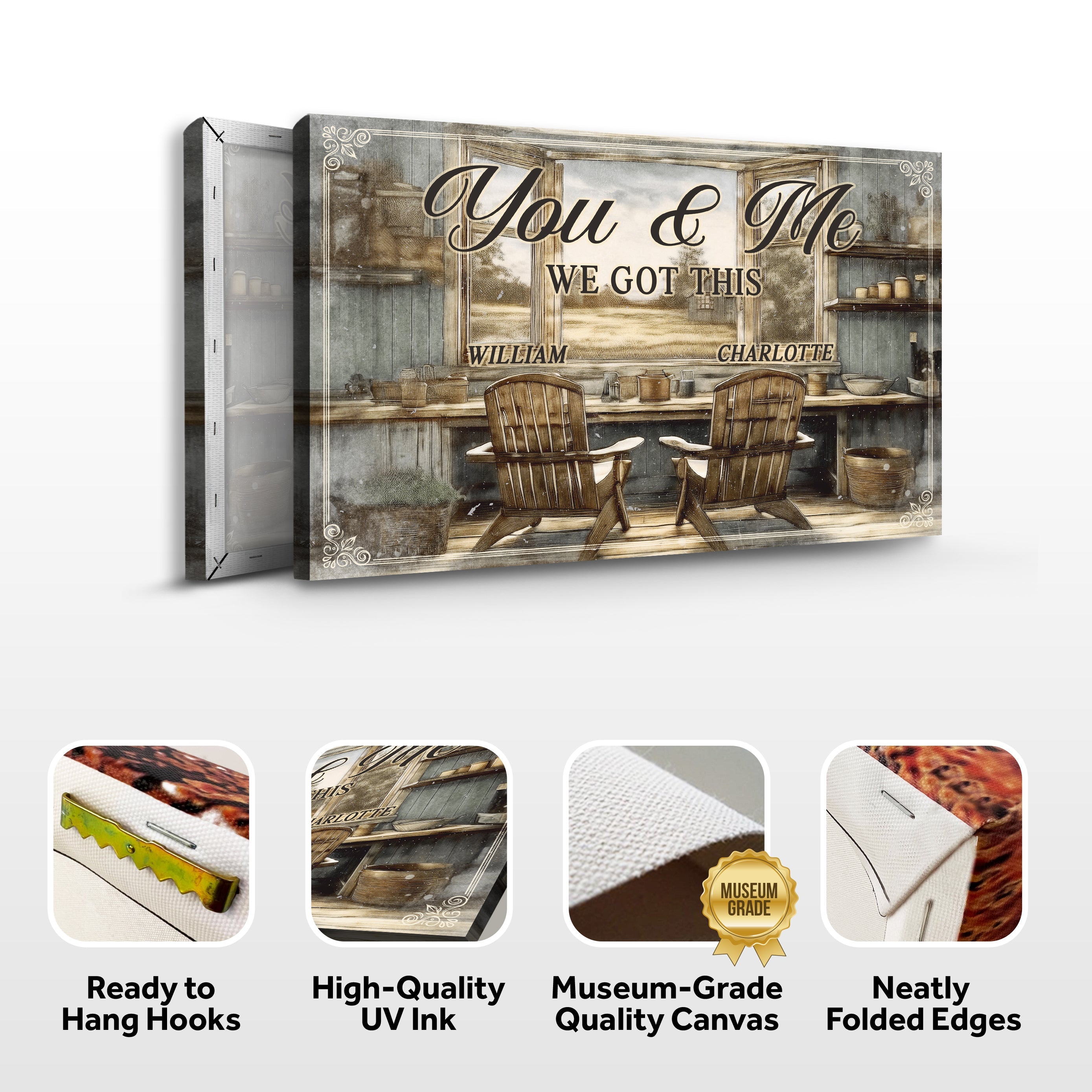 Farmhouse Themed We Got This Couple Sign on sale at MyriadMart