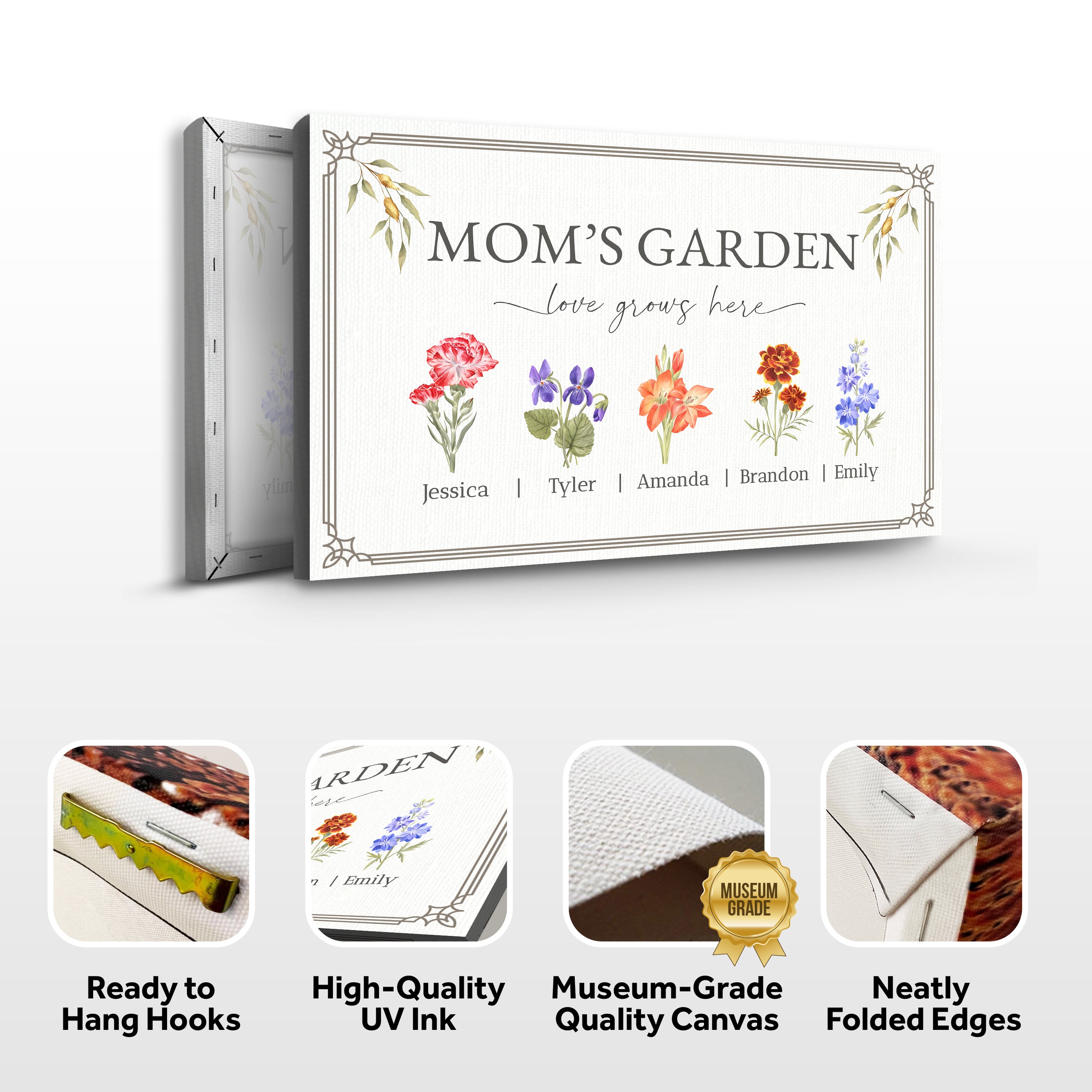 Mother's Day Sign Love Grows Here Mom's Garden on sale at MyriadMart