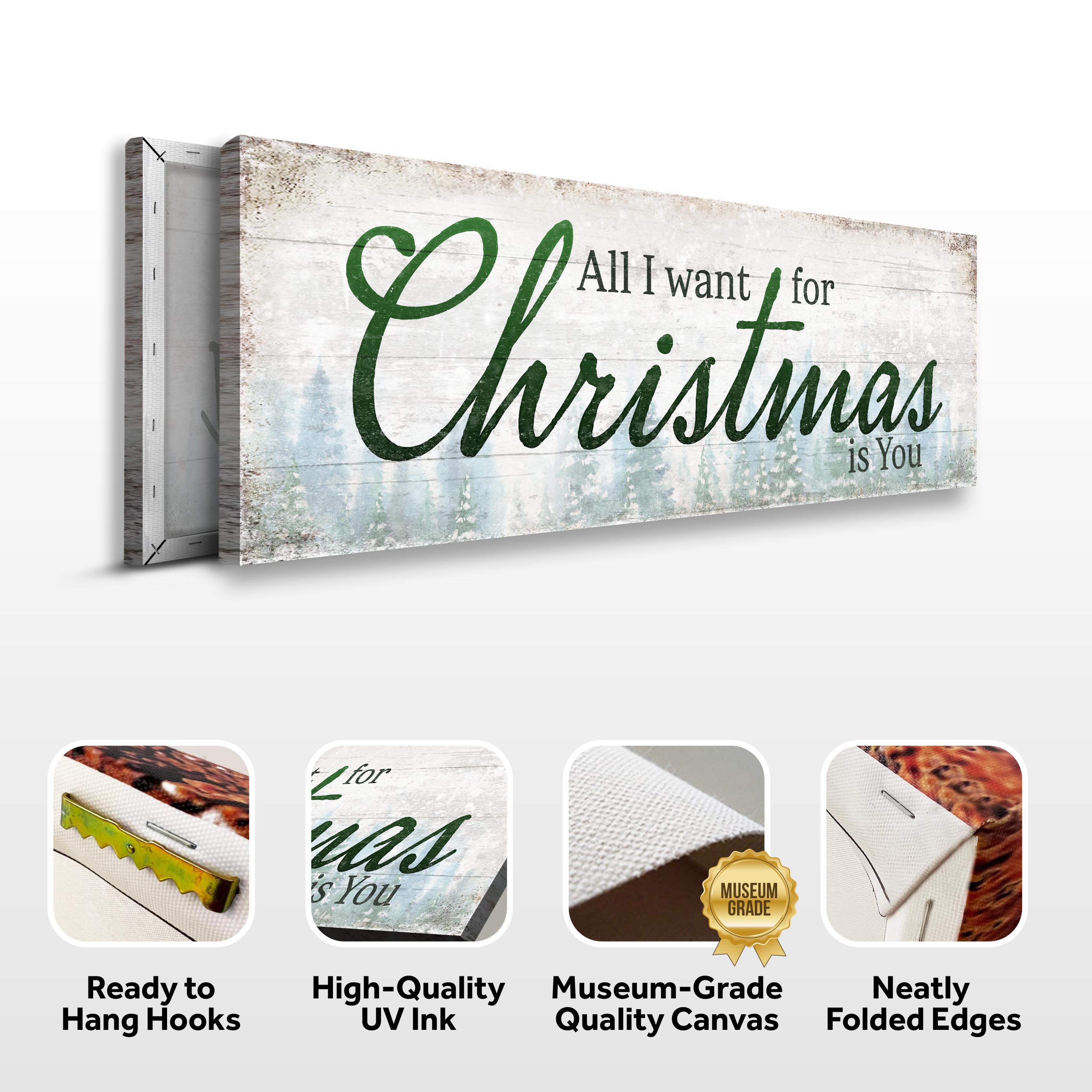 All I Want For Christmas Is You Sign IV on sale at MyriadMart