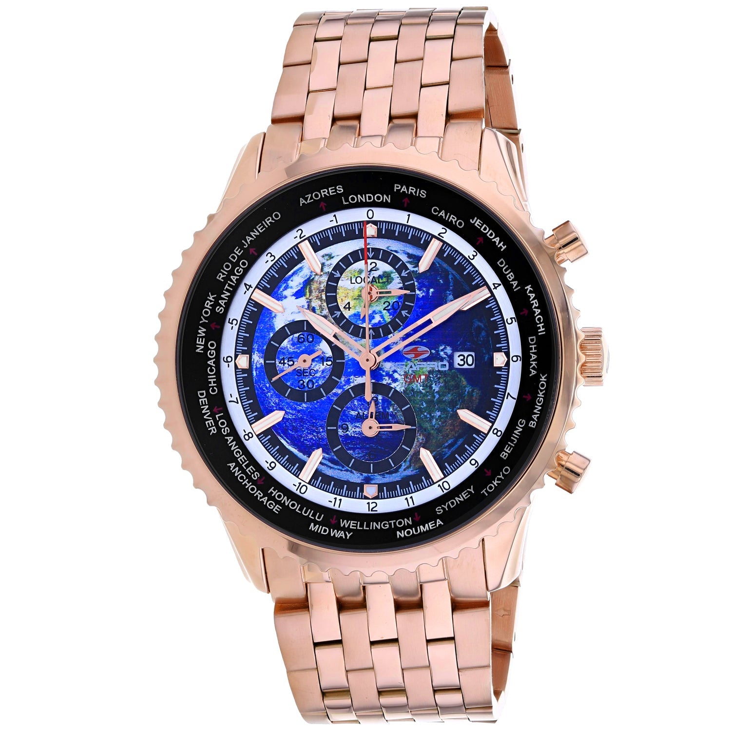 Seapro Men's Meridian World Timer GMT on sale at MyriadMart