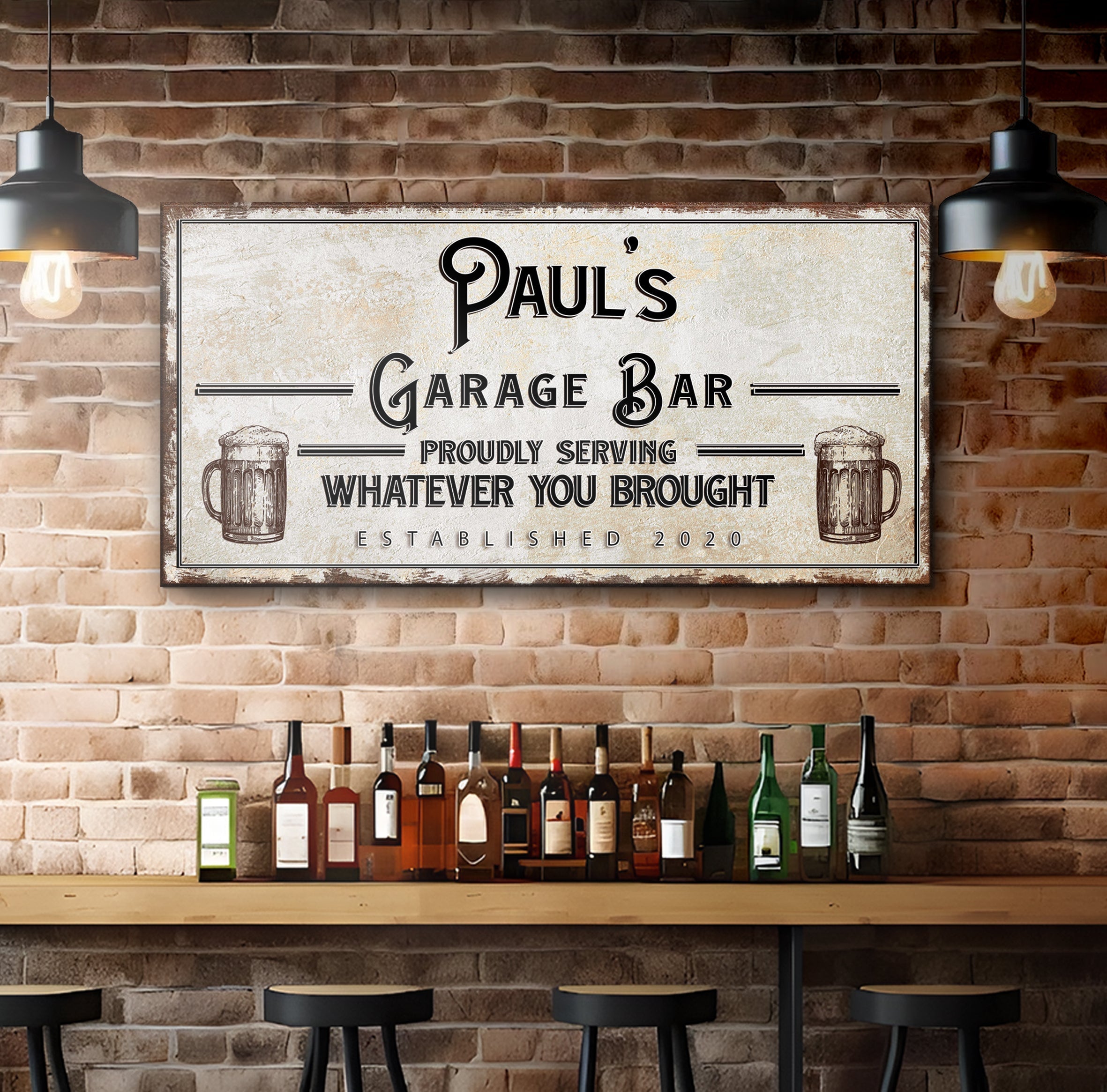 Garage Bar Sign on sale at MyriadMart