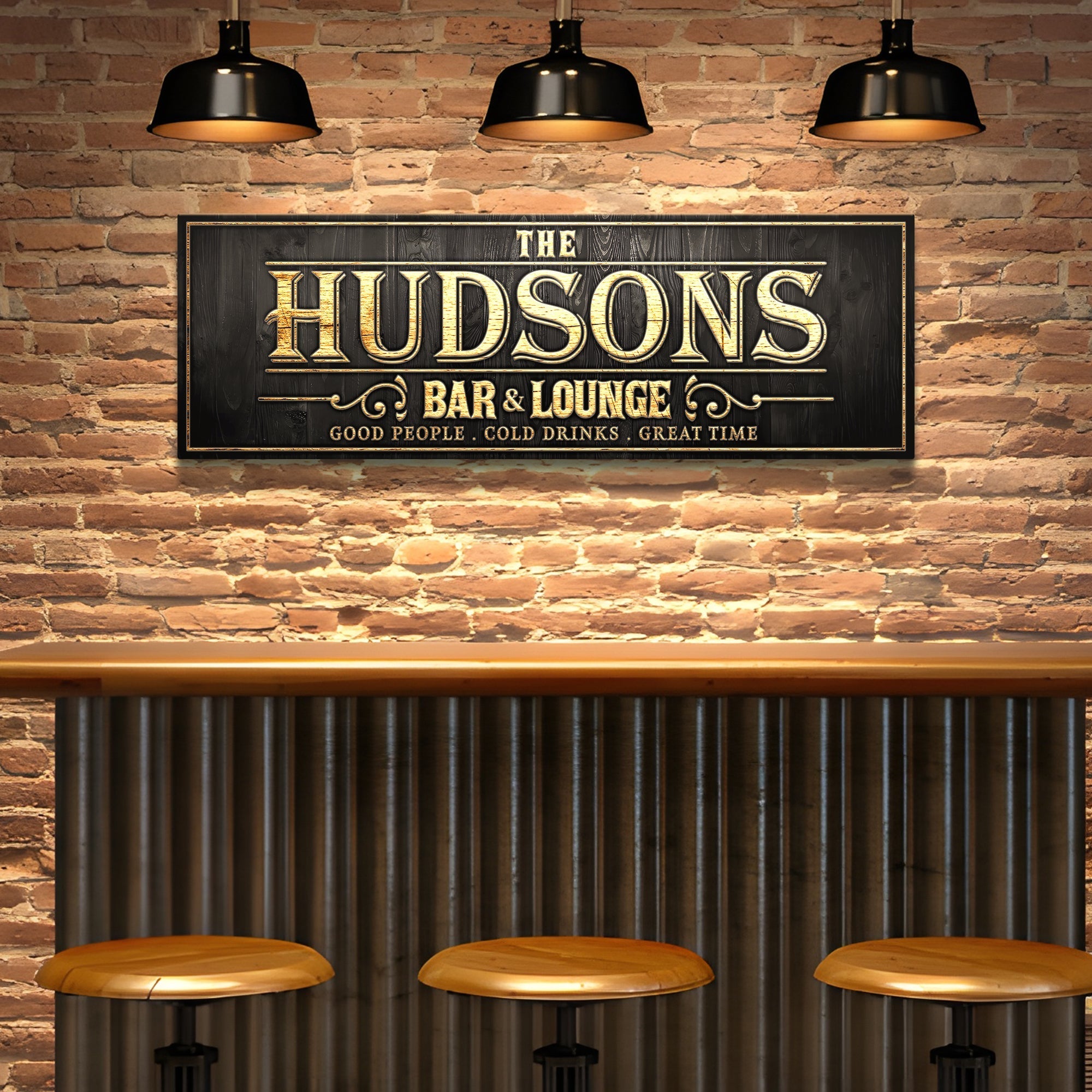 Custom Bar Sign II on sale at MyriadMart