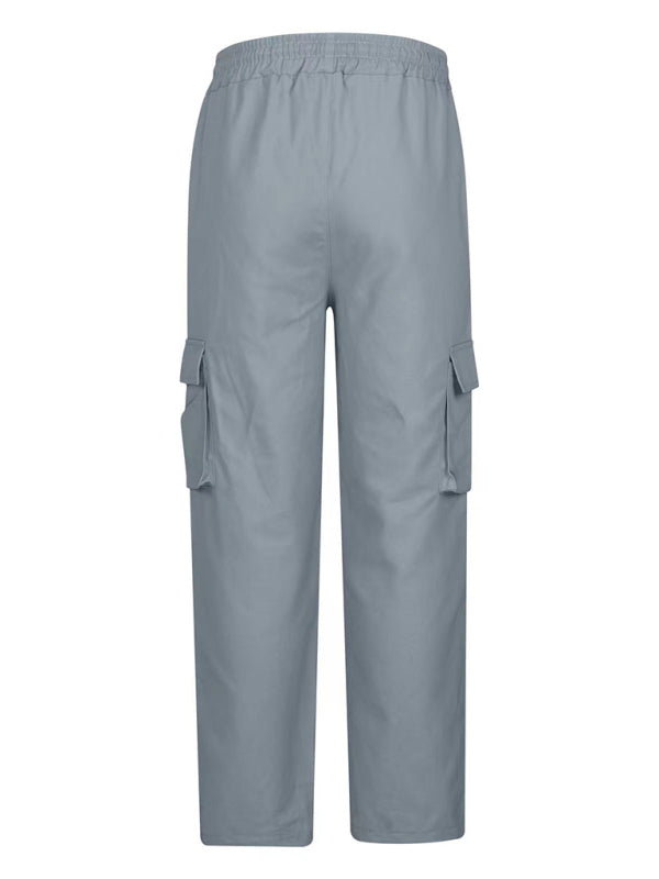Men's new loose school bag workwear casual trousers
