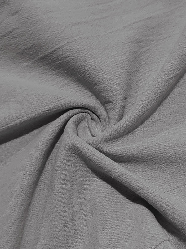 Loose linen casual wide-leg beach sports four seasons breathable trousers - MyriadMart