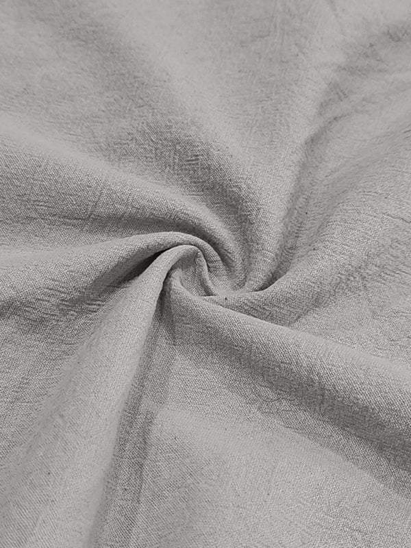 Men's Casual Sleeveless Waistcoat Shirt Linen Hooded Solid Color Breathable Loose Top - MyriadMart