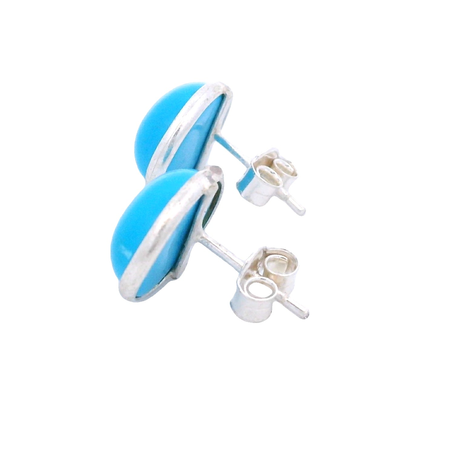 Stud Earrings Sterling Silver on sale at MyriadMart