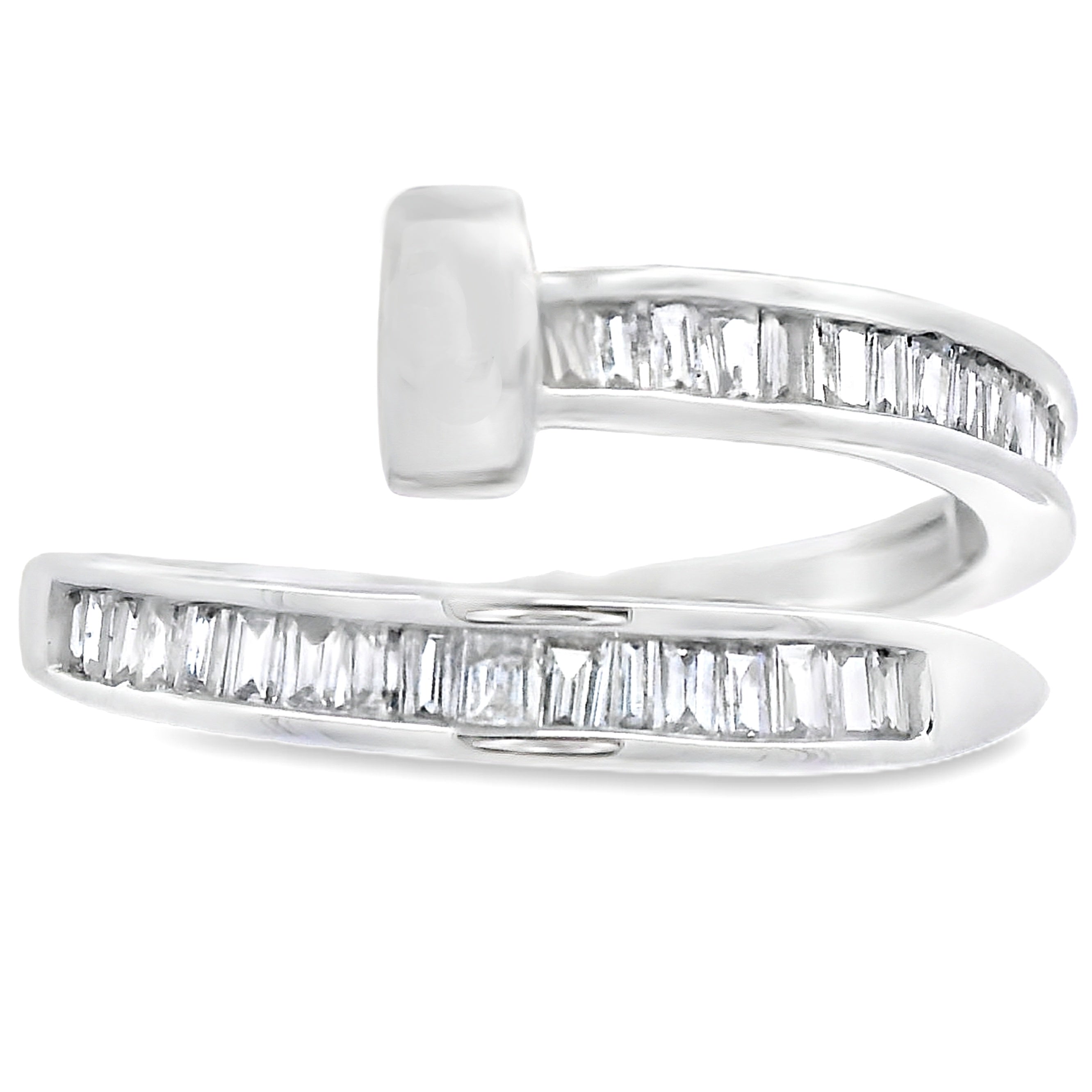 .35ct Diamond Ring 14KT White Gold on sale at MyriadMart