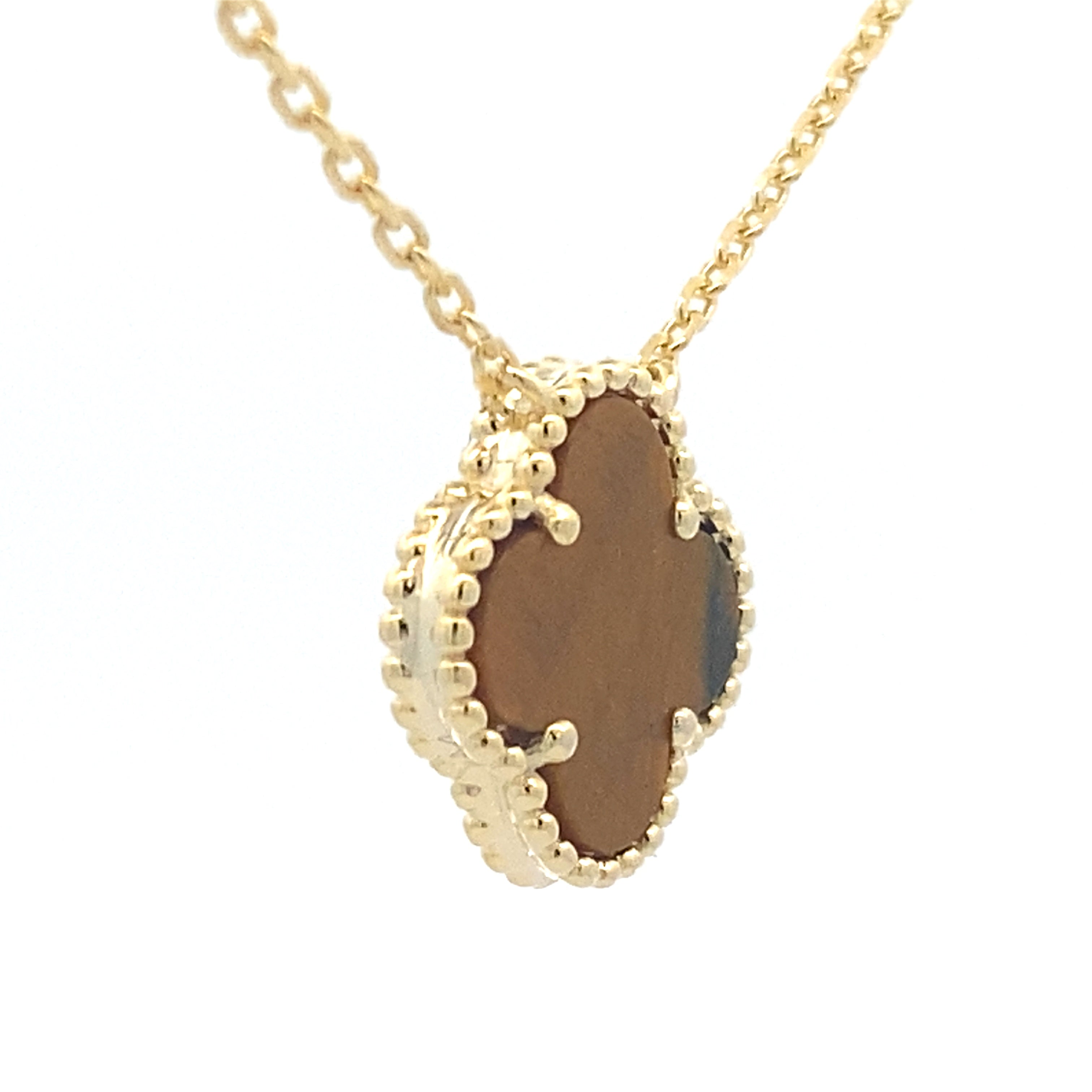 Natural Tigereye Fashion Pendants Sterling Silver on sale at MyriadMart