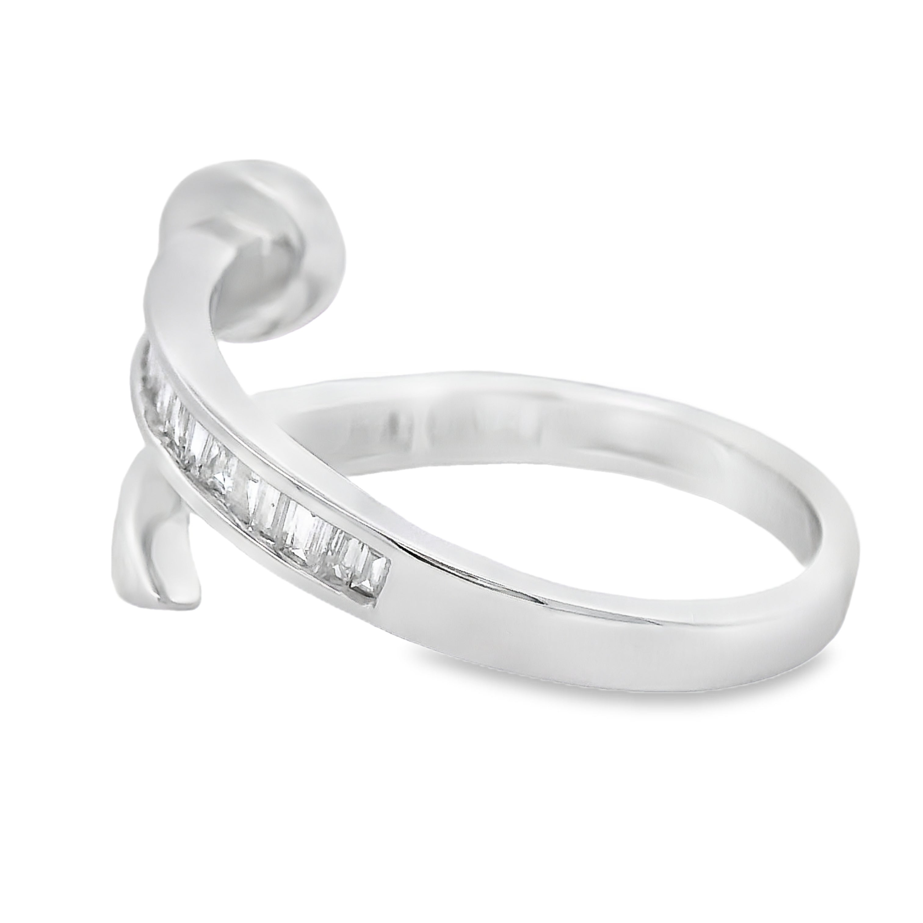 .35ct Diamond Ring 14KT White Gold on sale at MyriadMart