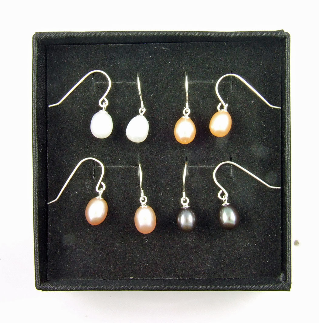 Fresh Water Pearl Jewelry sets Sterling Silver on sale at MyriadMart