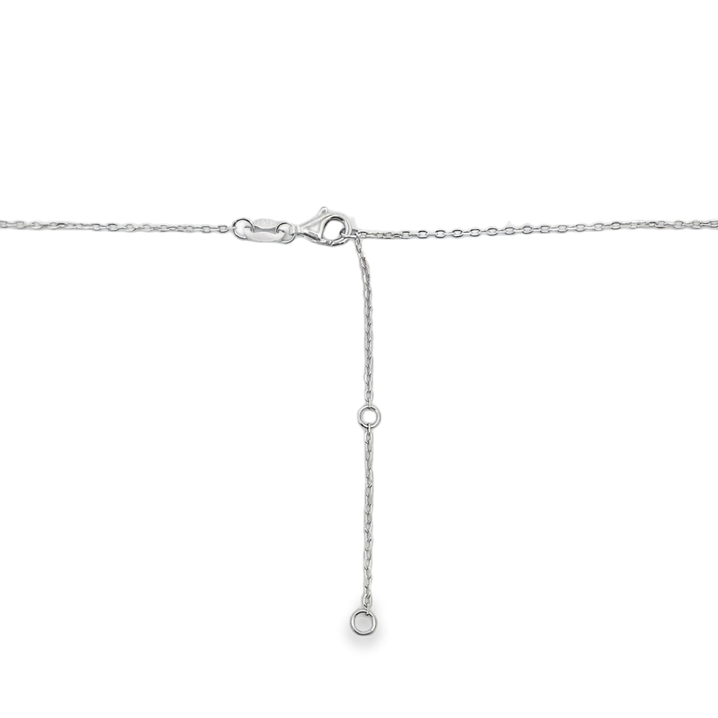 1.00ct Lab Grown Diamond Pendant Sterling Silver on sale at MyriadMart
