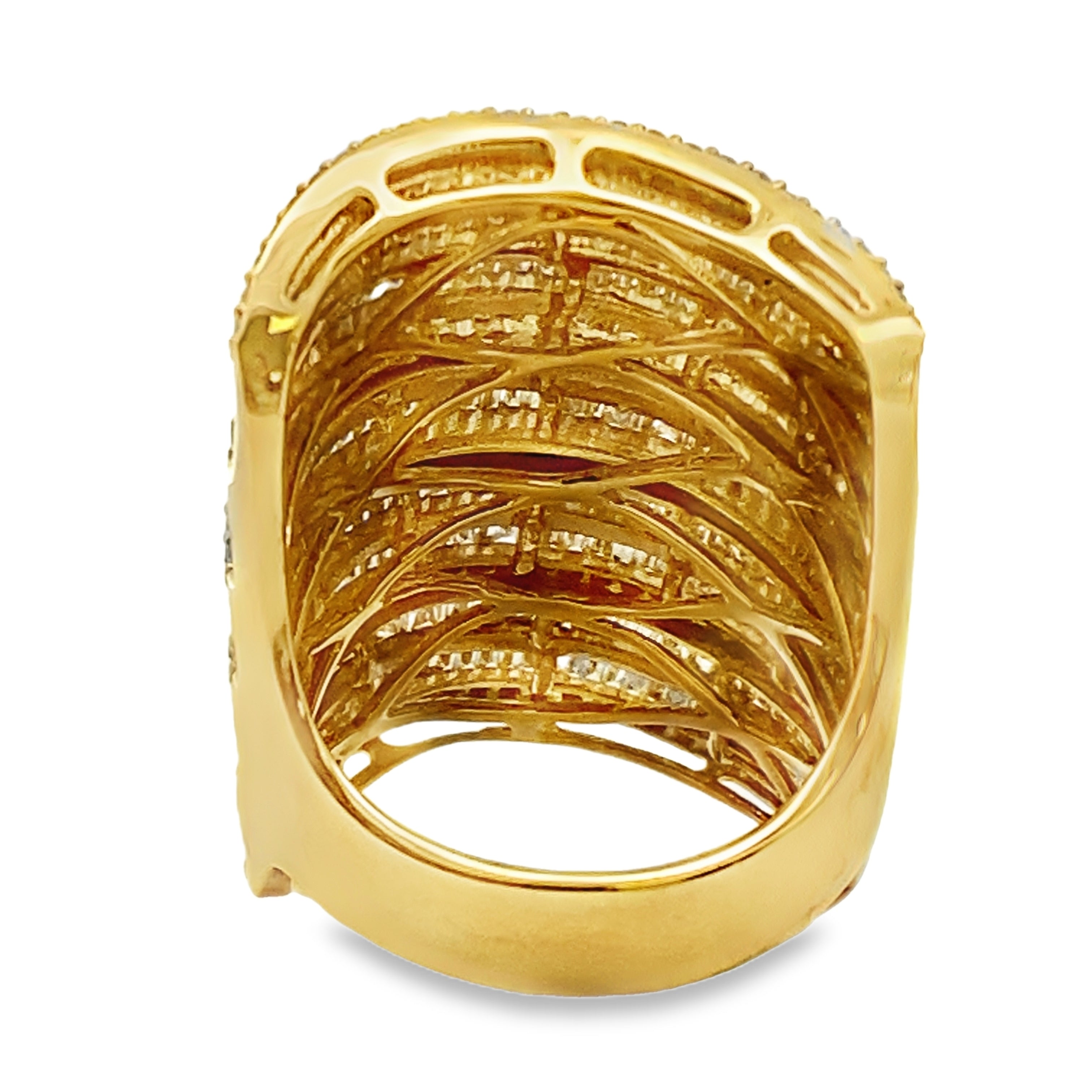 3.25ct Diamond Ring 14KT Yellow Gold on sale at MyriadMart