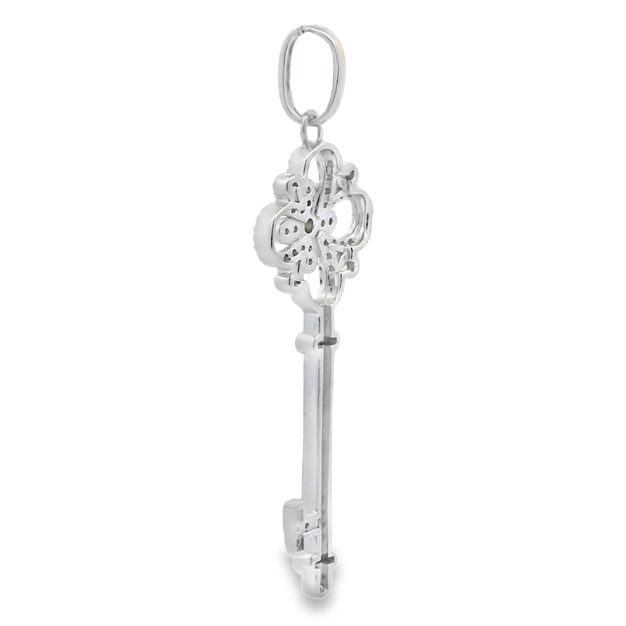 .66ct Moissanite Fashion Pendants Sterling Silver on sale at MyriadMart