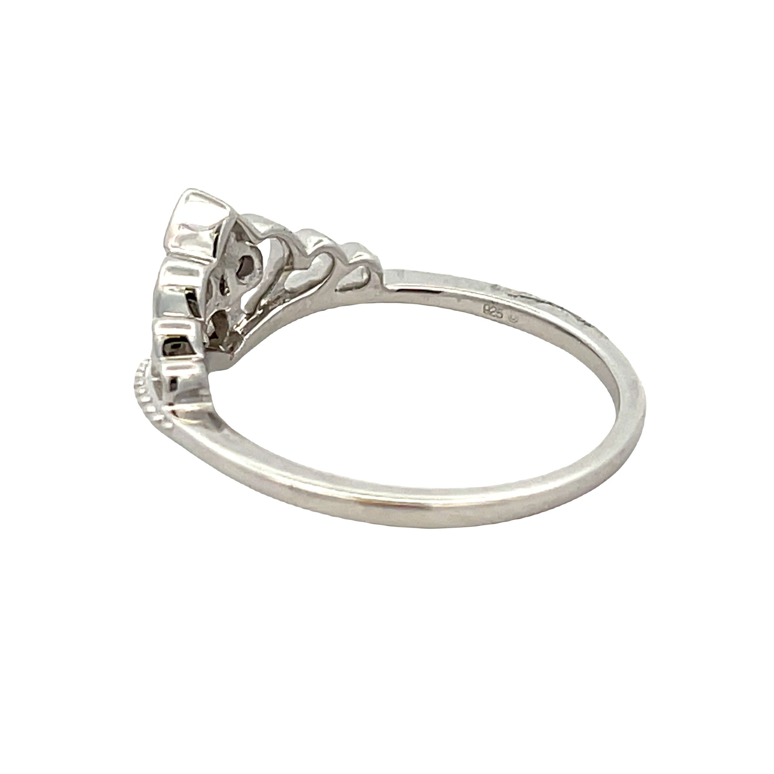 .17ct Diamond Ring Sterling Silver on sale at MyriadMart