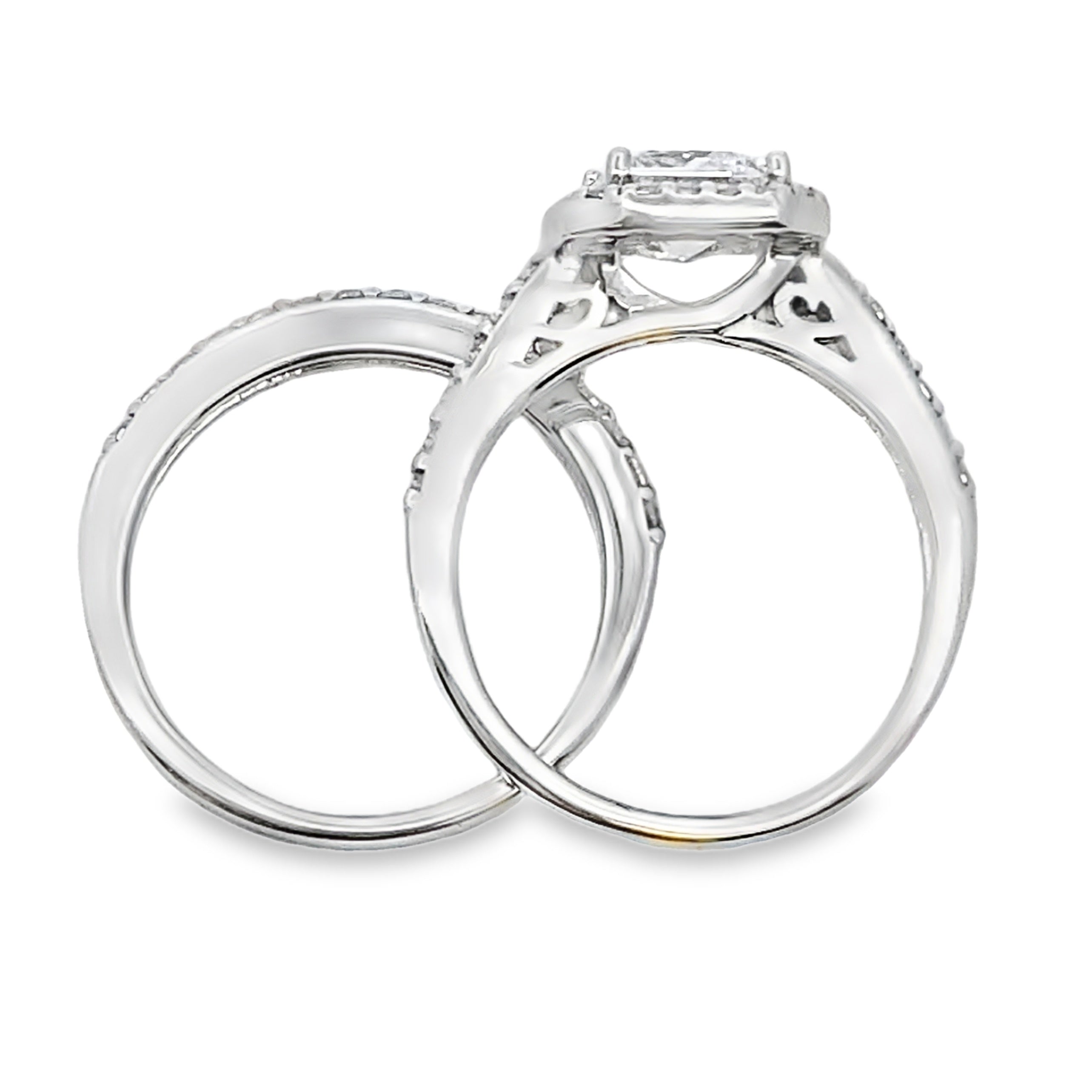 Cubic Zirconia CZ SS Bridal Sterling Silver on sale at MyriadMart