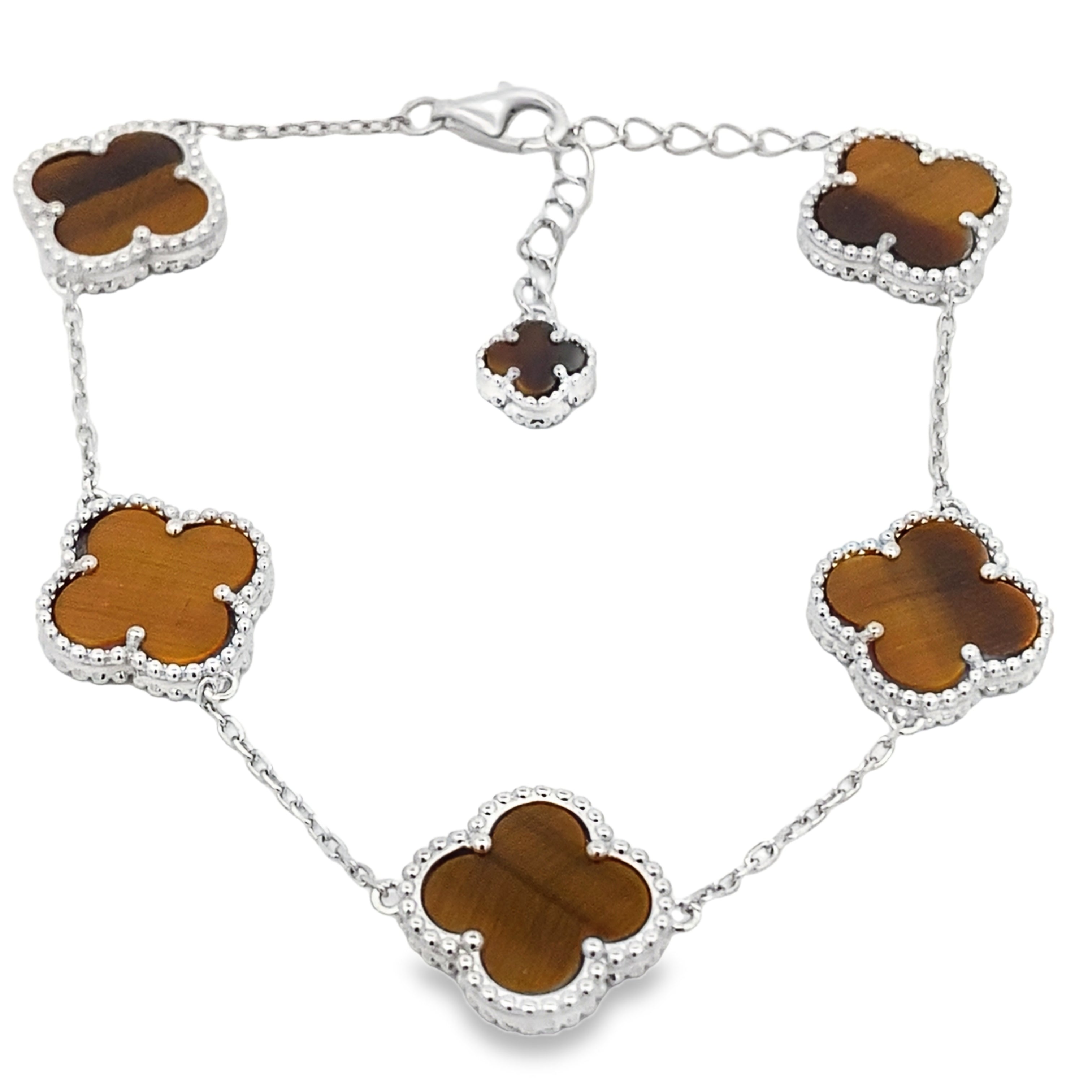 Tigereye Bracelet Sterling Silver on sale at MyriadMart