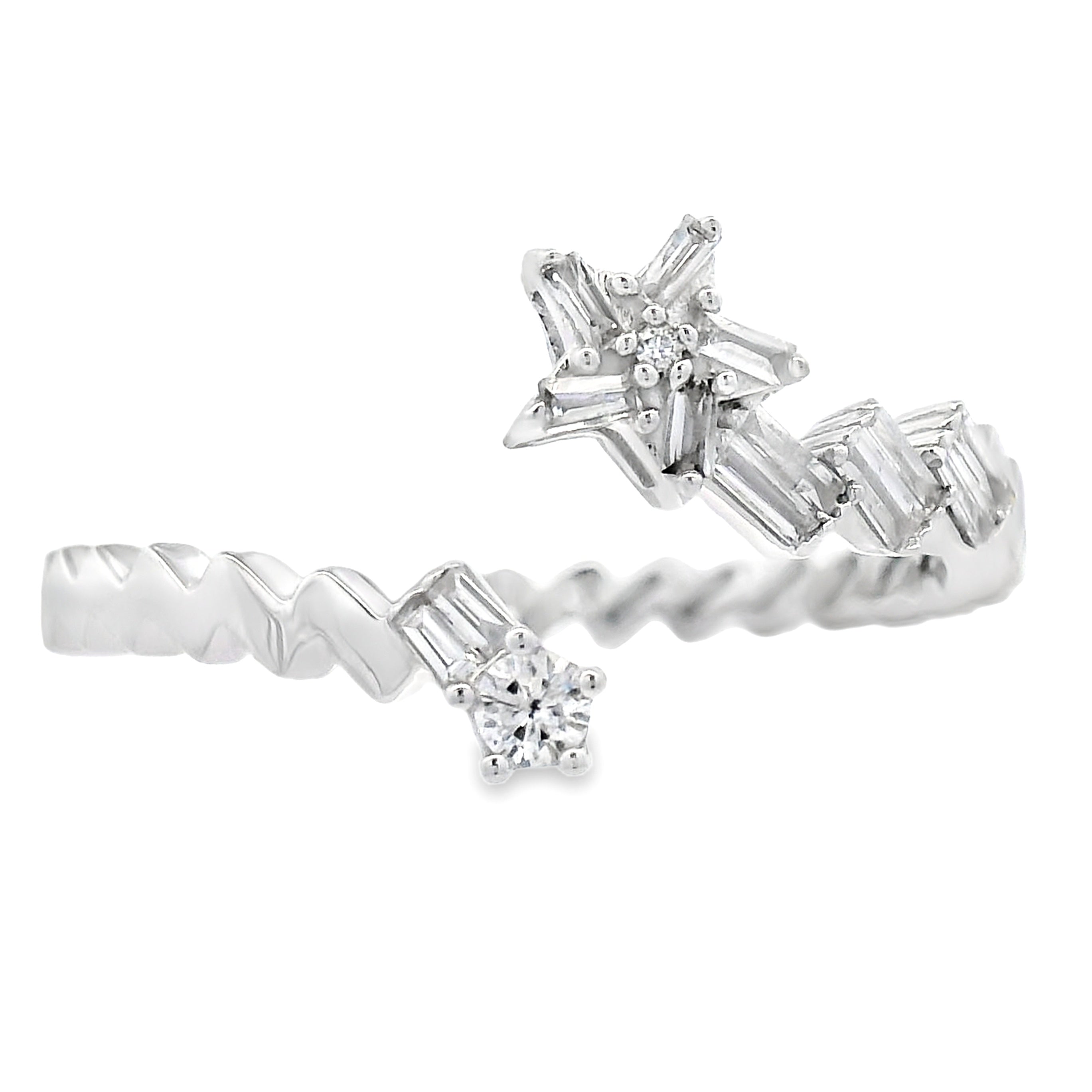 .17ct Diamond Ring 14KT White Gold on sale at MyriadMart