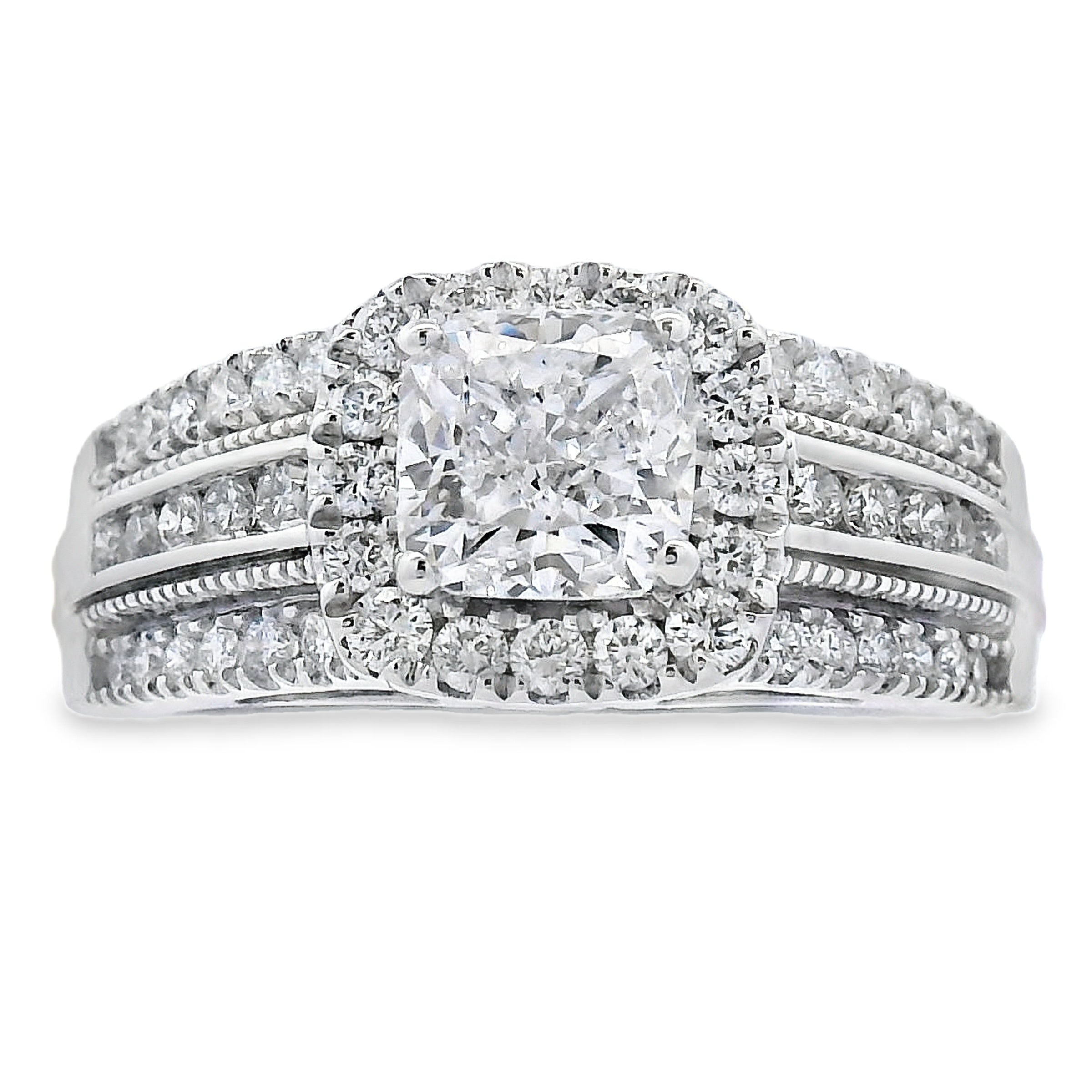 1.53ct Lab Grown Diamond Eng Only 10KT White Gold on sale at MyriadMart