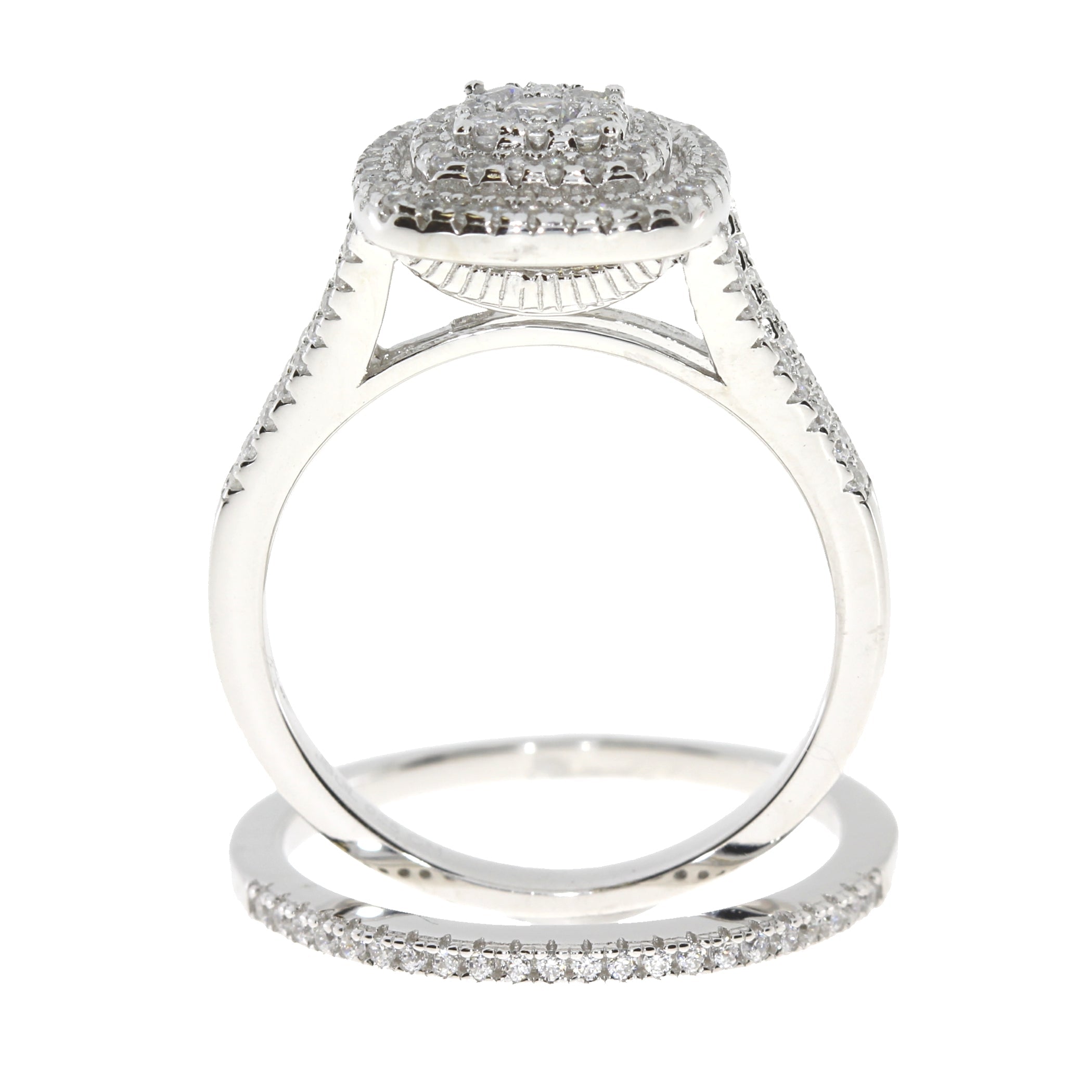 Cubic Zirconium CZ SS Bridal Sterling Silver on sale at MyriadMart