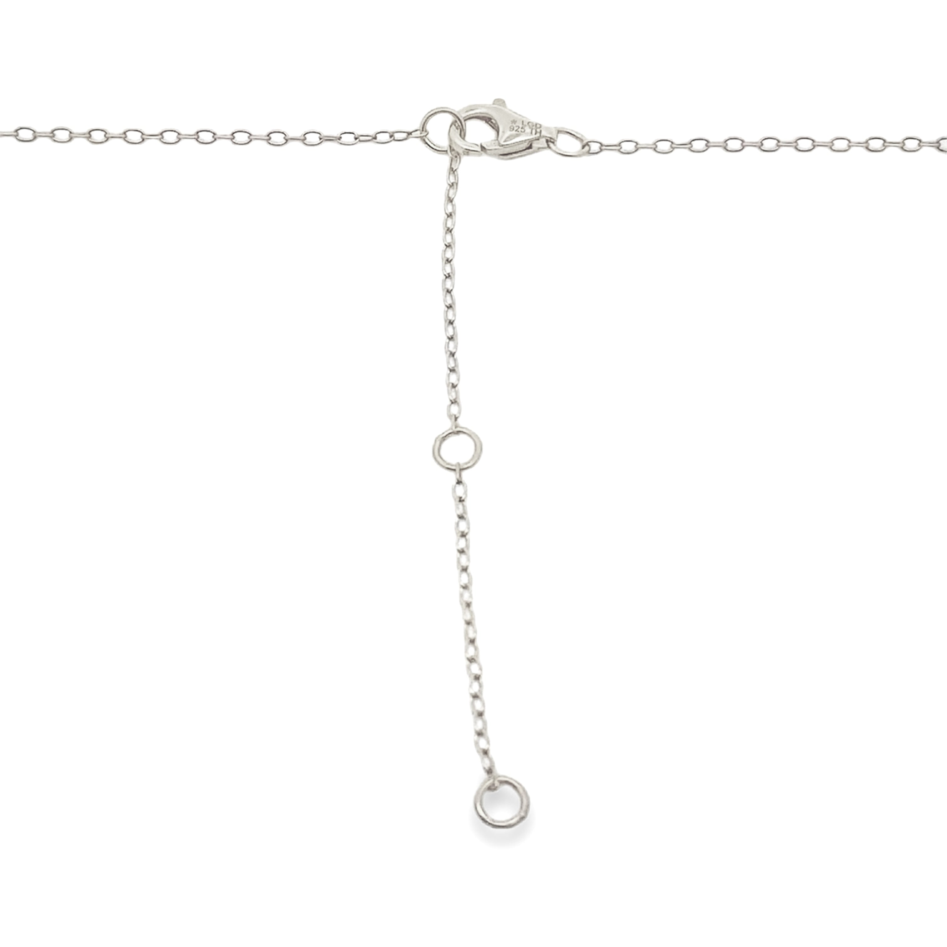 Genuine .65ct Cross Religious Pendant Sterling Silver on sale at MyriadMart