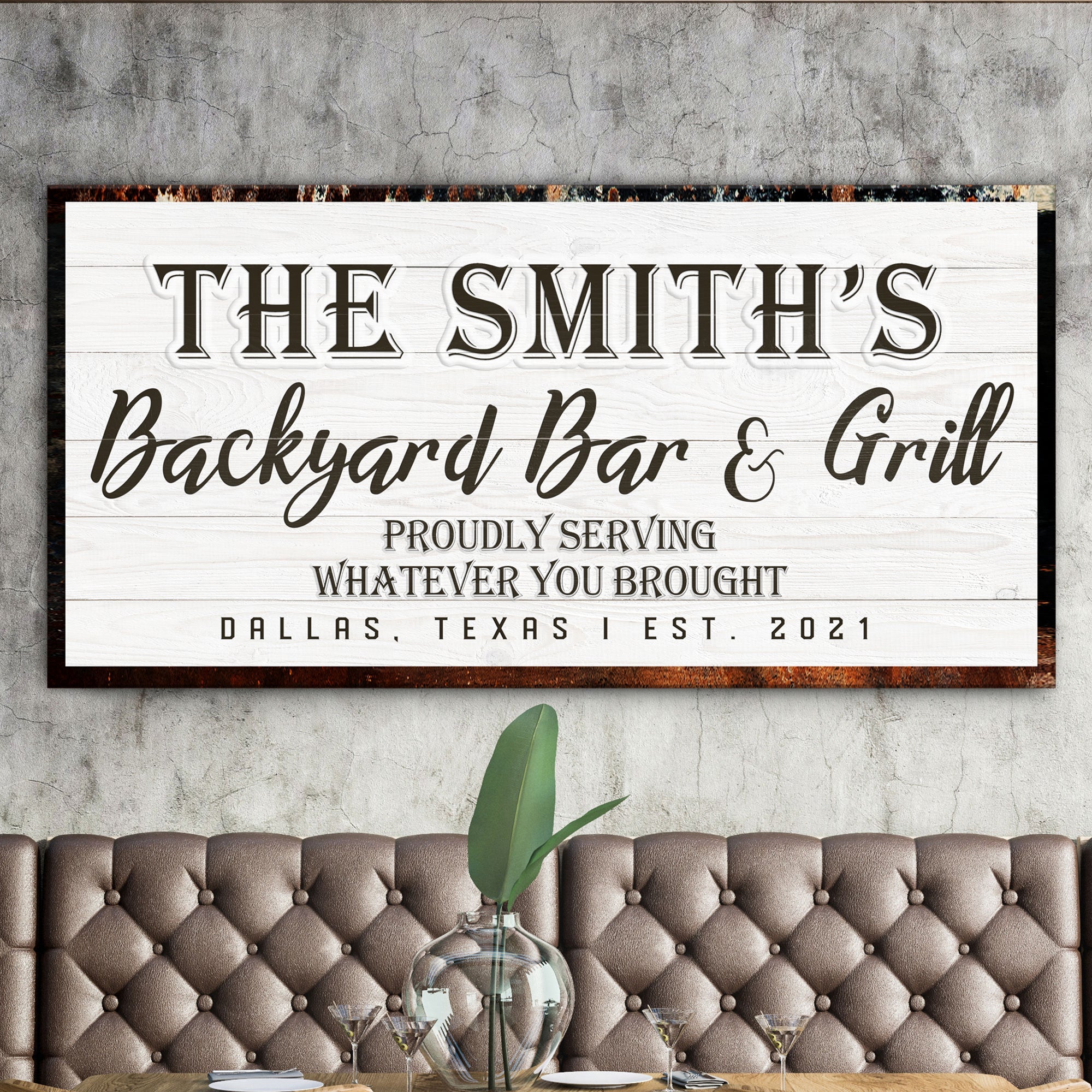 Backyard Bar & Grill Sign XIX on sale at MyriadMart
