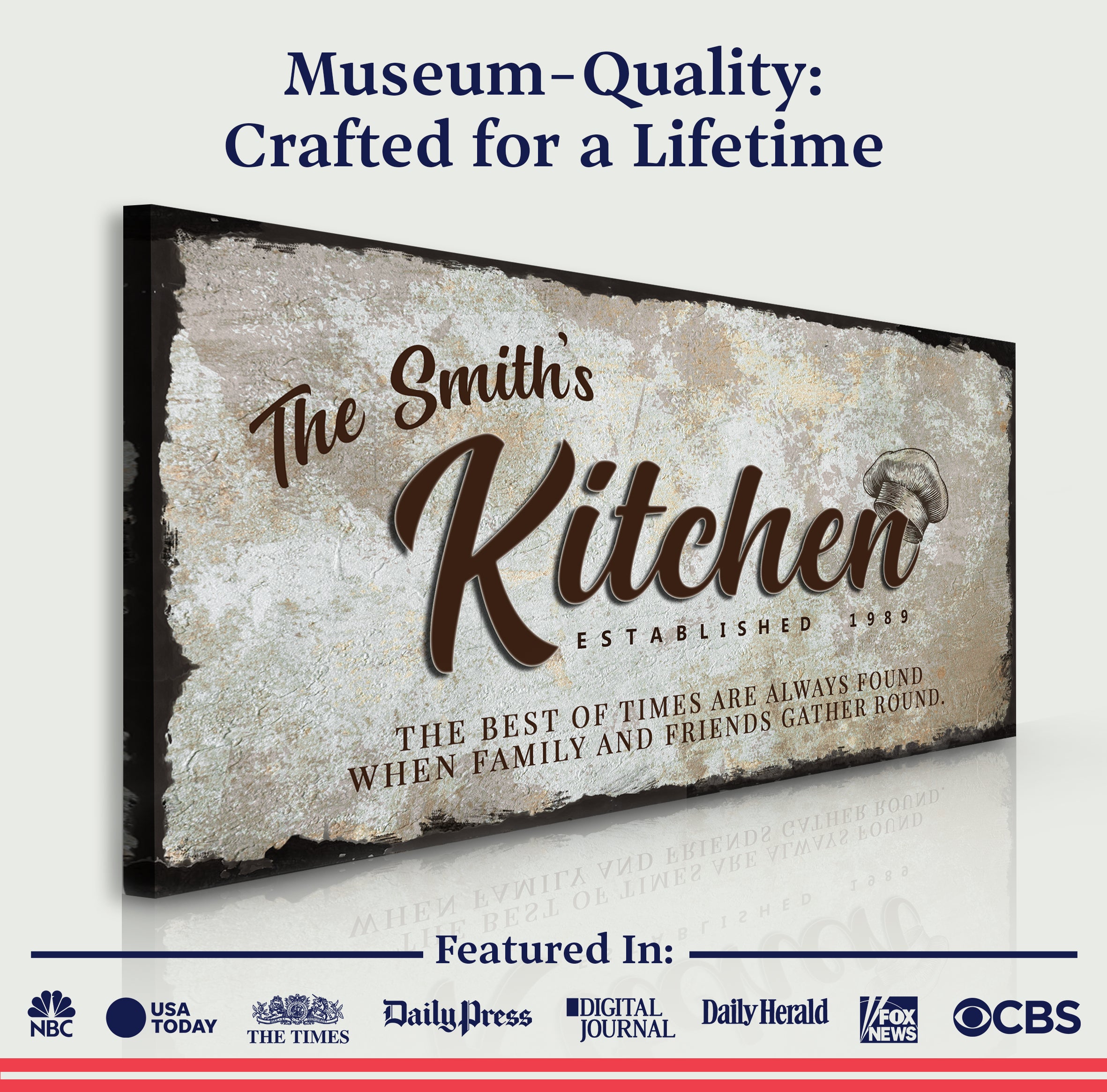 Family Kitchen Sign III on sale at MyriadMart
