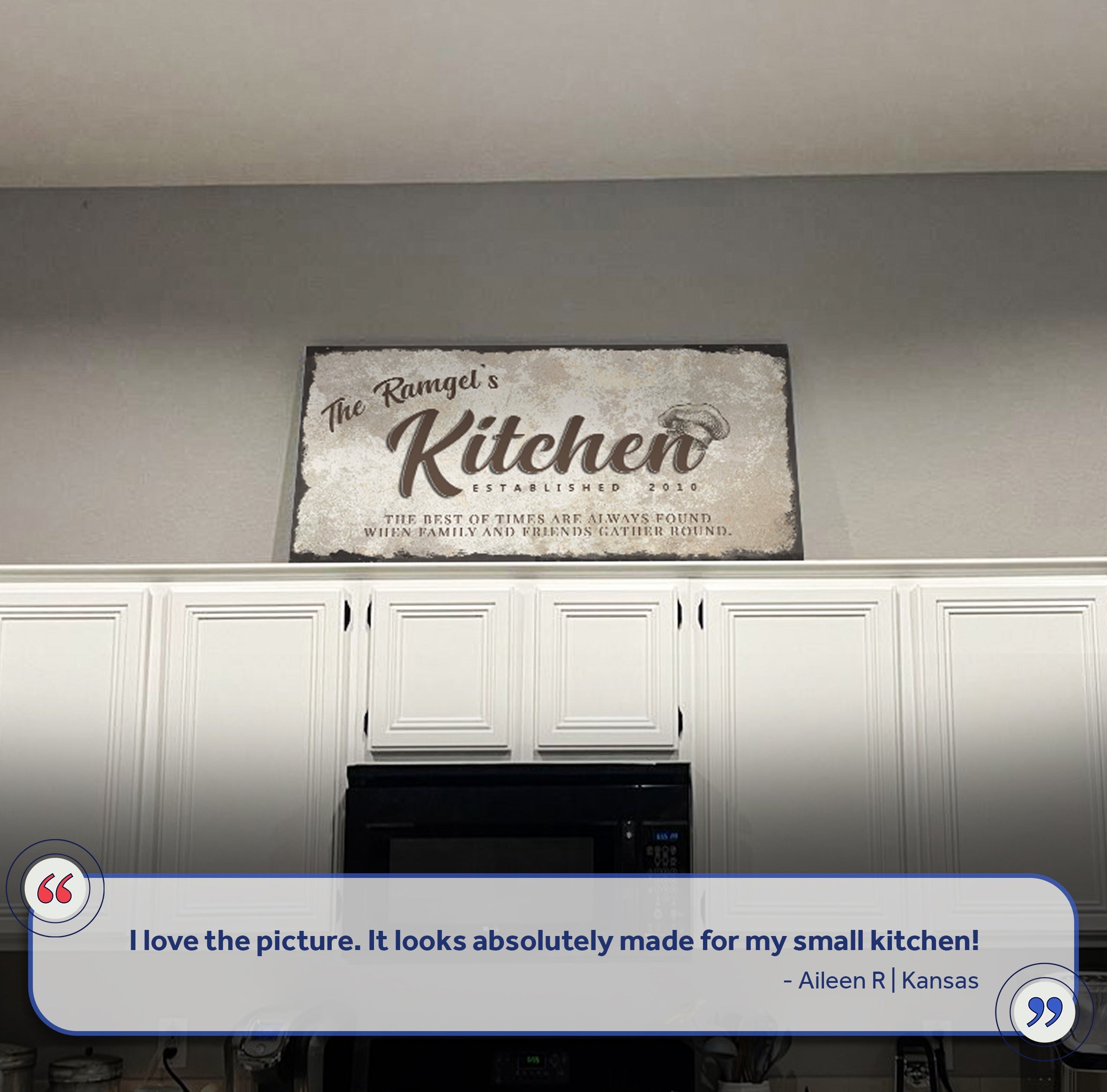 Family Kitchen Sign III on sale at MyriadMart