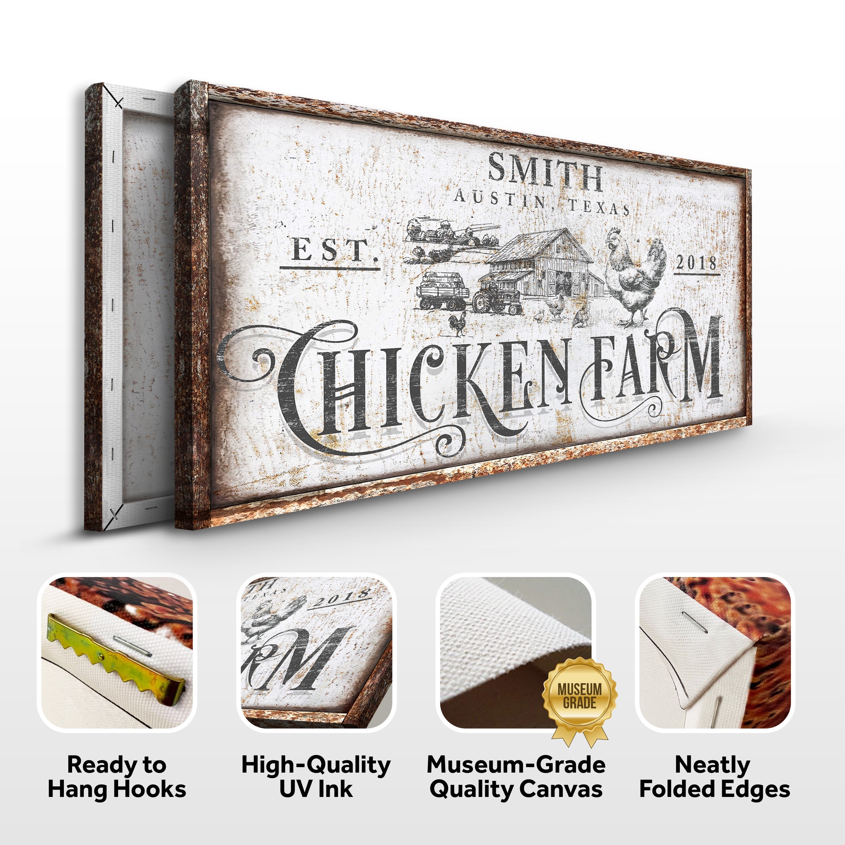 Rustic Vintage Farmhouse Sign IV on sale at MyriadMart