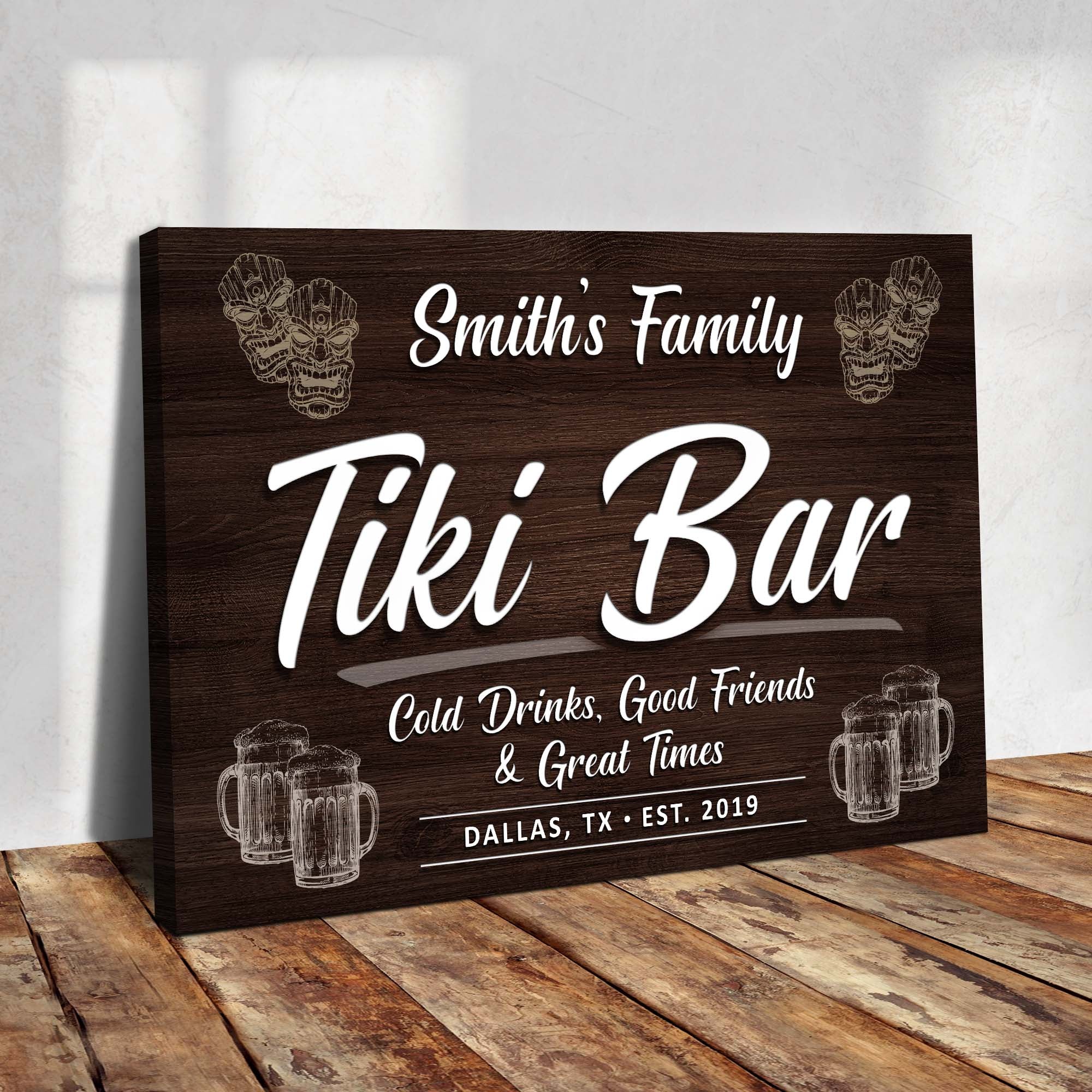 Tiki Bar Sign IV on sale at MyriadMart