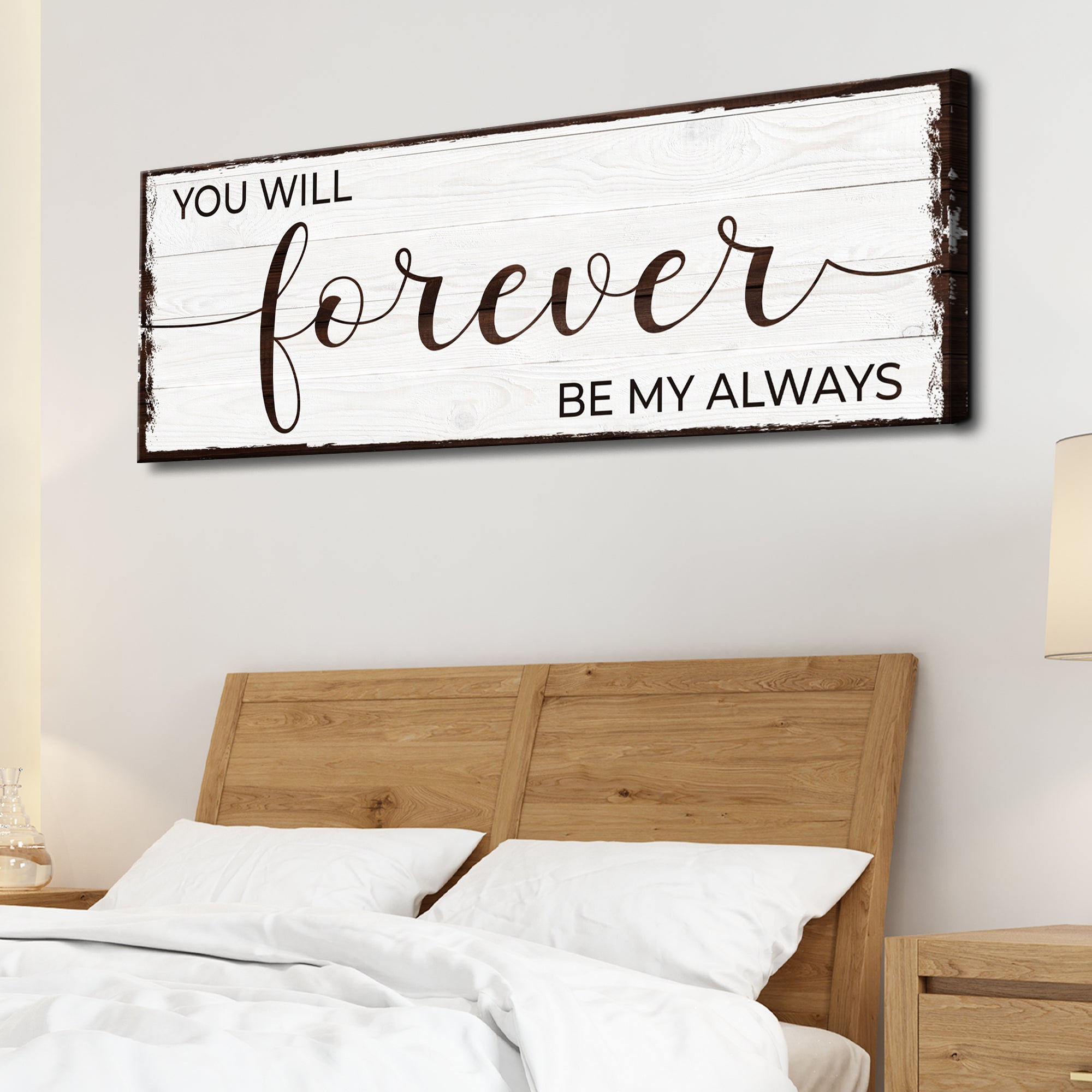 Forever Be My Always Sign II on sale at MyriadMart