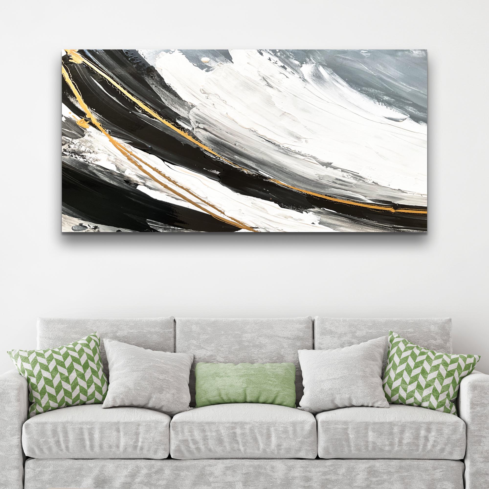 Modern Abstract Shadows Wall Art on sale at MyriadMart