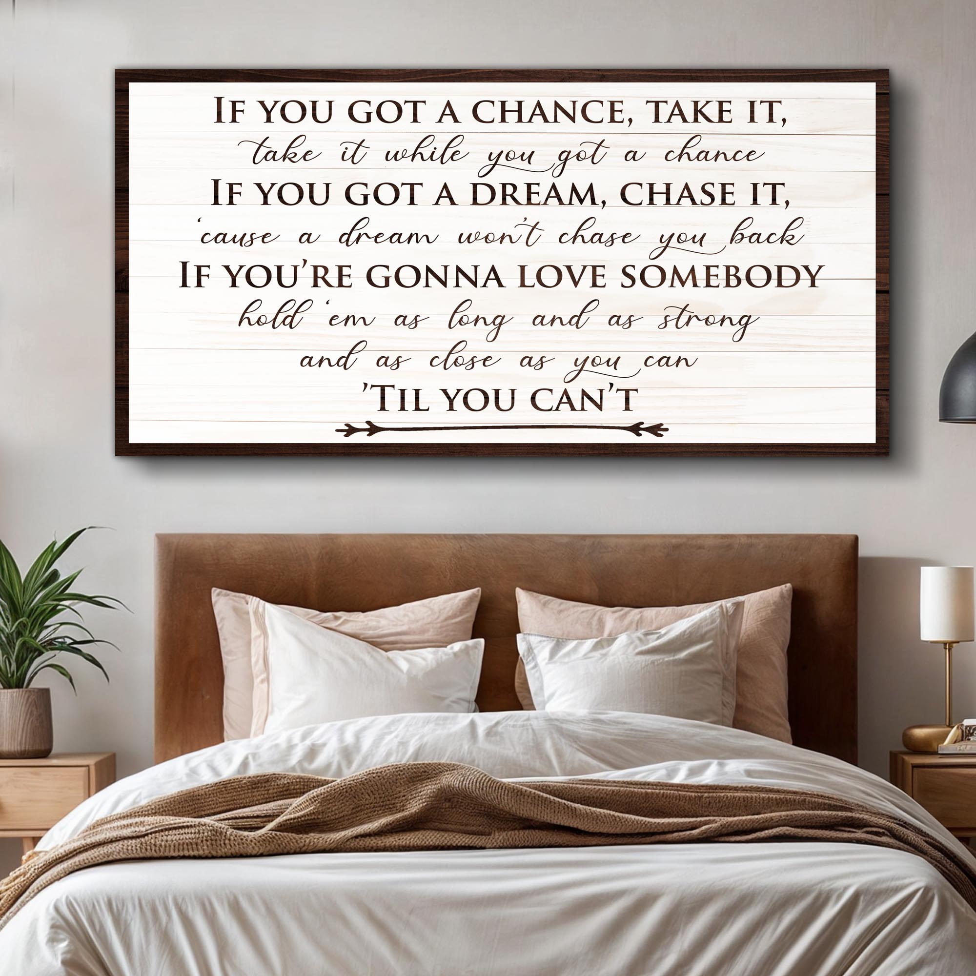 If You Got A Dream Bedroom Sign II on sale at MyriadMart