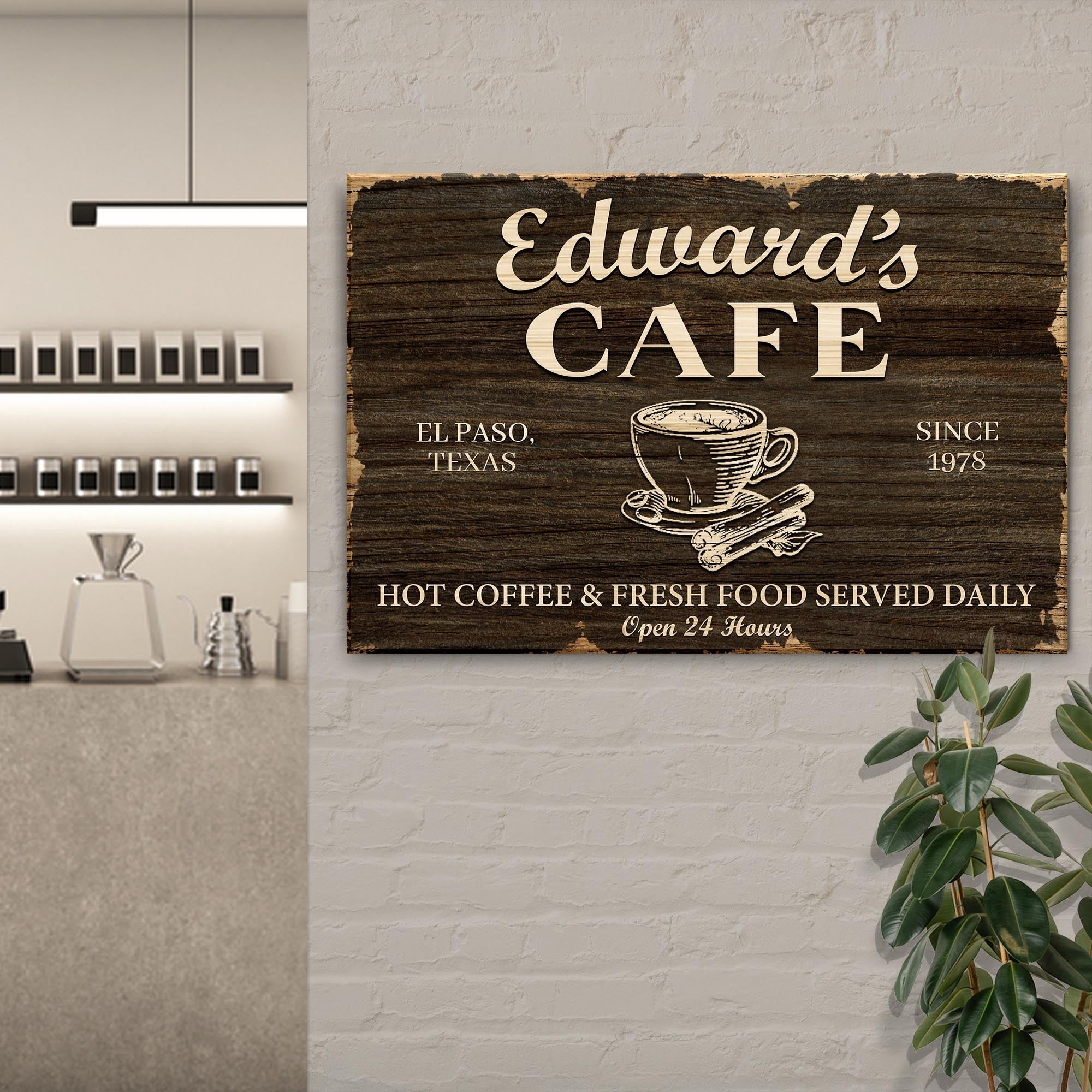 Cafe Sign III on sale at MyriadMart