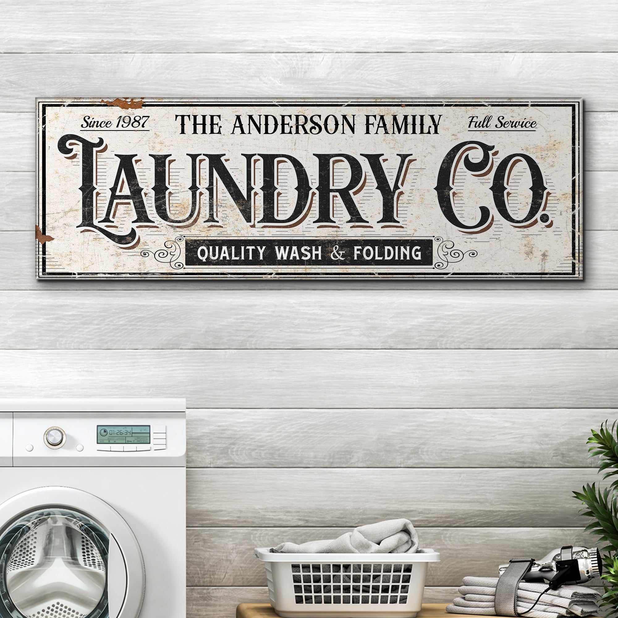 The Laundry Room Sign VIII on sale at MyriadMart