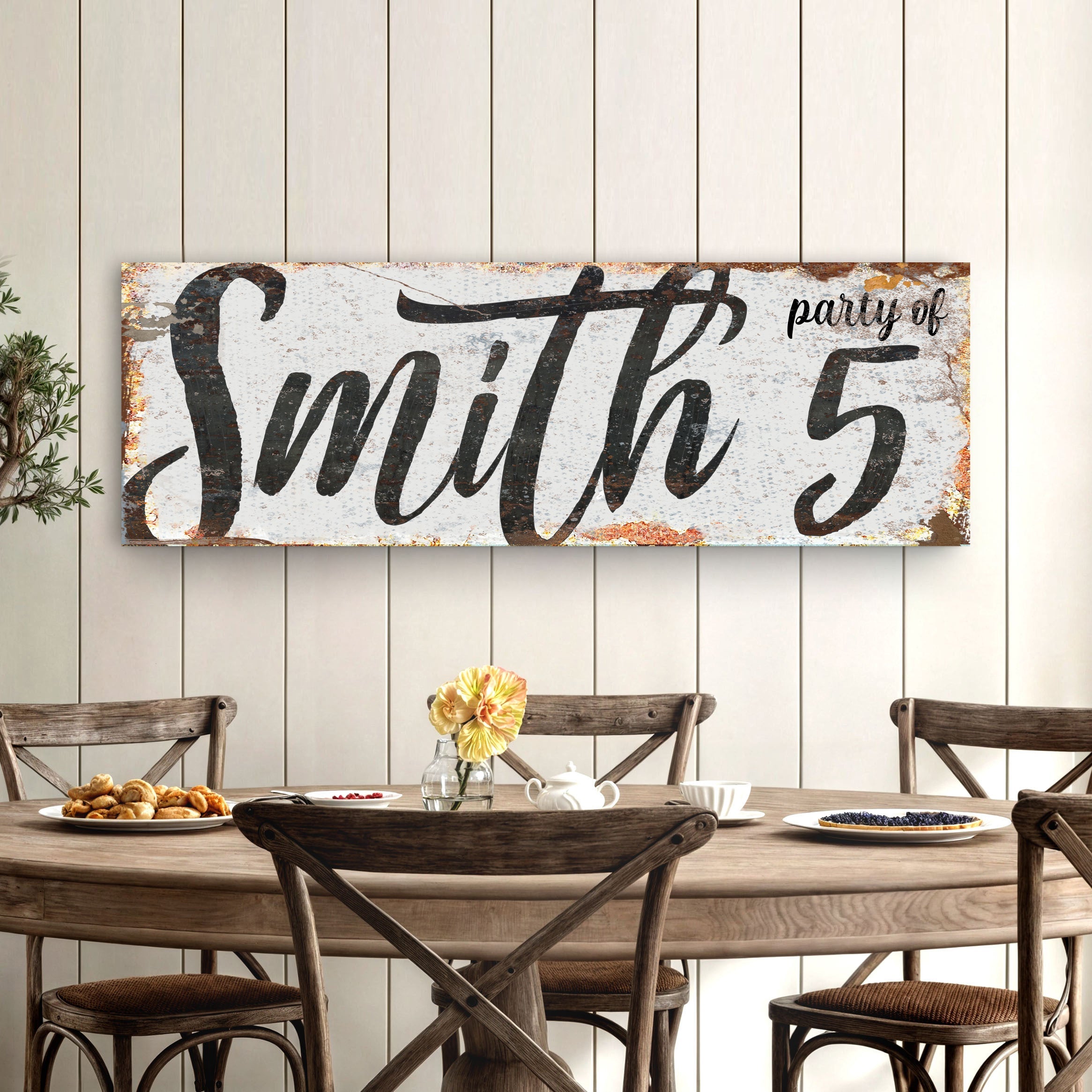 Personalized Party of Family Sign II on sale at MyriadMart