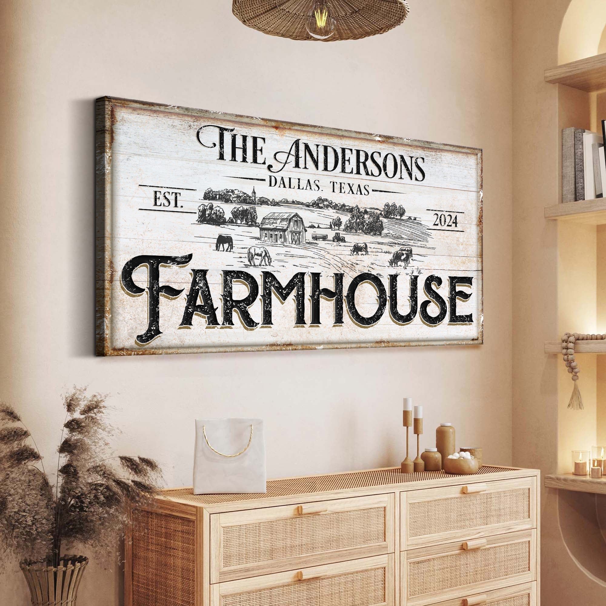 Rustic Farmhouse Sign XII on sale at MyriadMart
