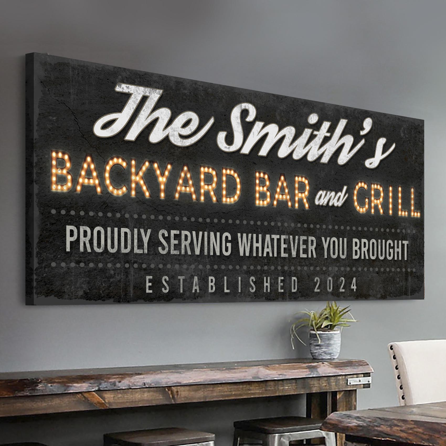 Backyard Bar & Grill Sign XVII on sale at MyriadMart